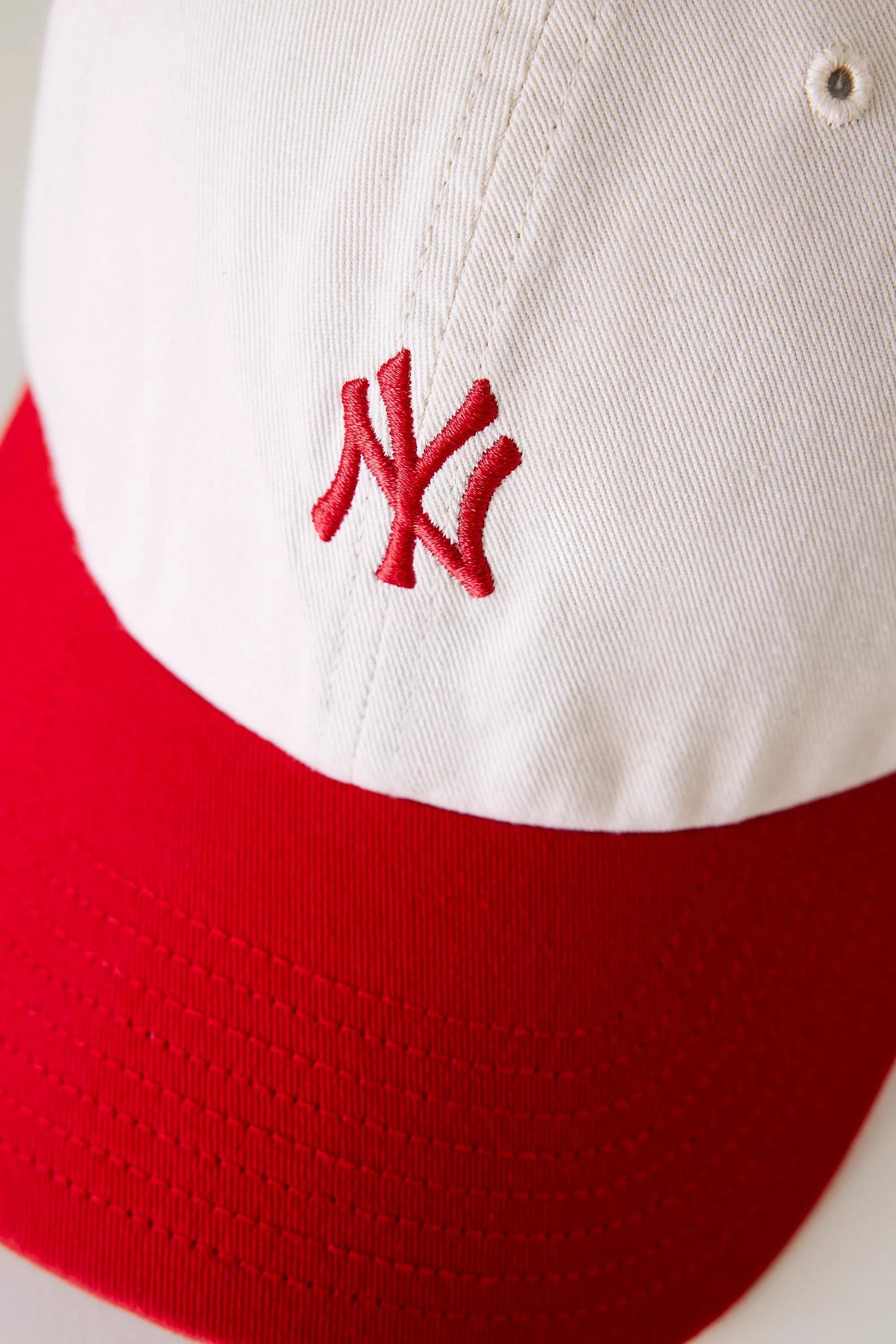 Anthropologie Embroidered Baseball Cap, Red, A501_0060, large image number 1