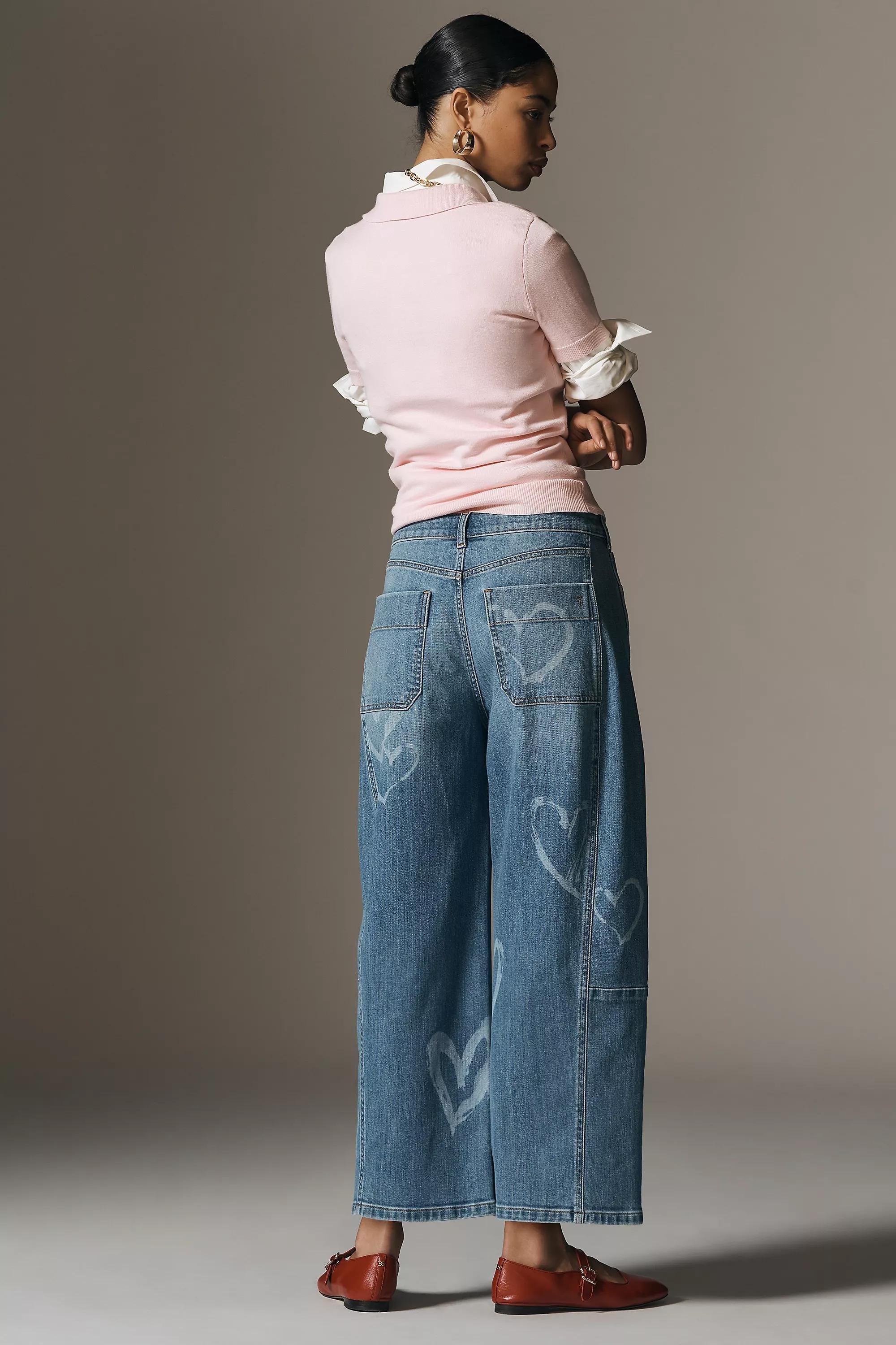 Anthropologie ed Denim Ankle-Length, Blue, , large image number 3