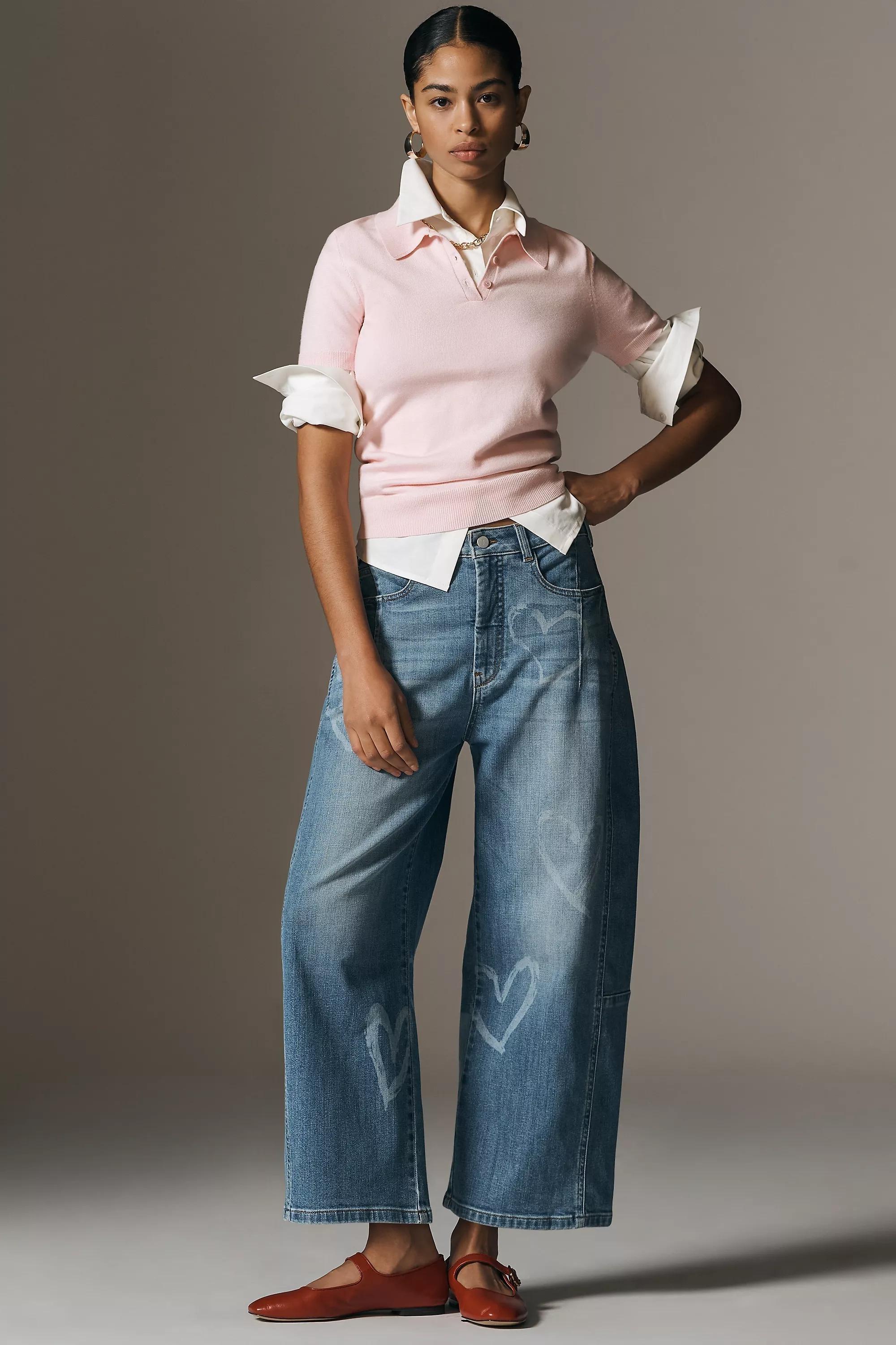 Anthropologie ed Denim Ankle-Length, Blue, , large image number 4