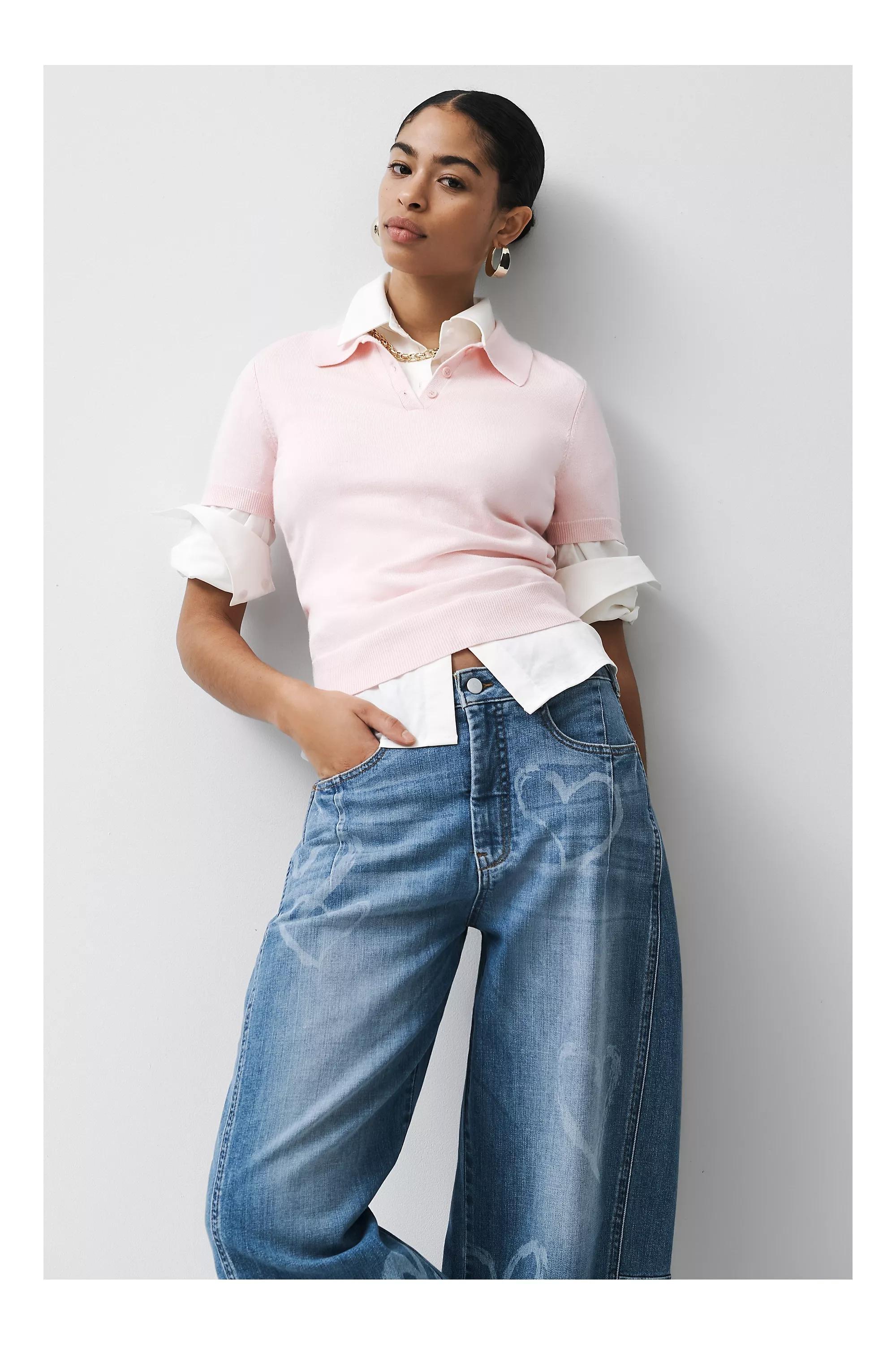 Anthropologie ed Denim Ankle-Length, Blue, , large image number 7