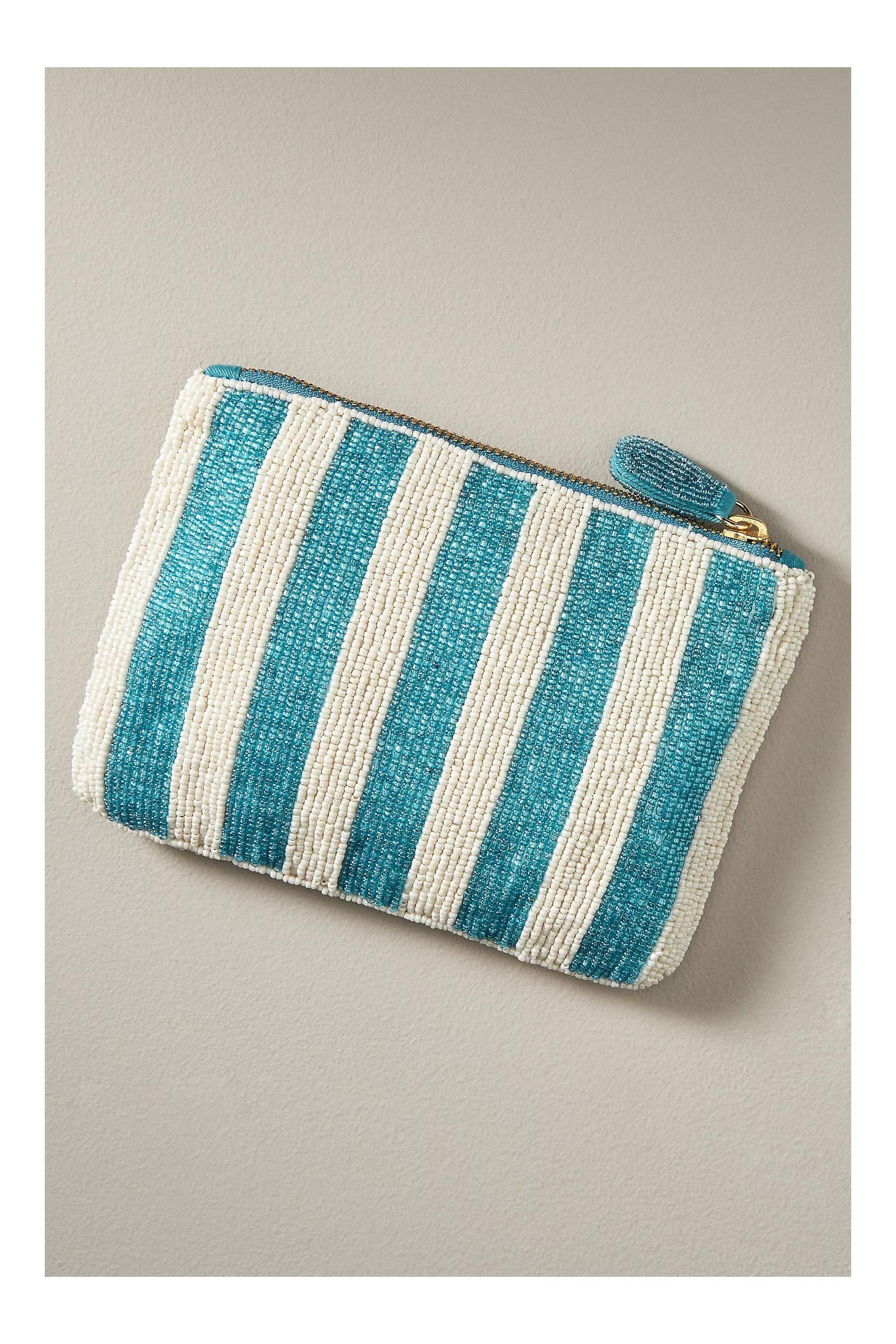 Beaded Coin Pouch, Multicolour, A501_0049, large image number 1