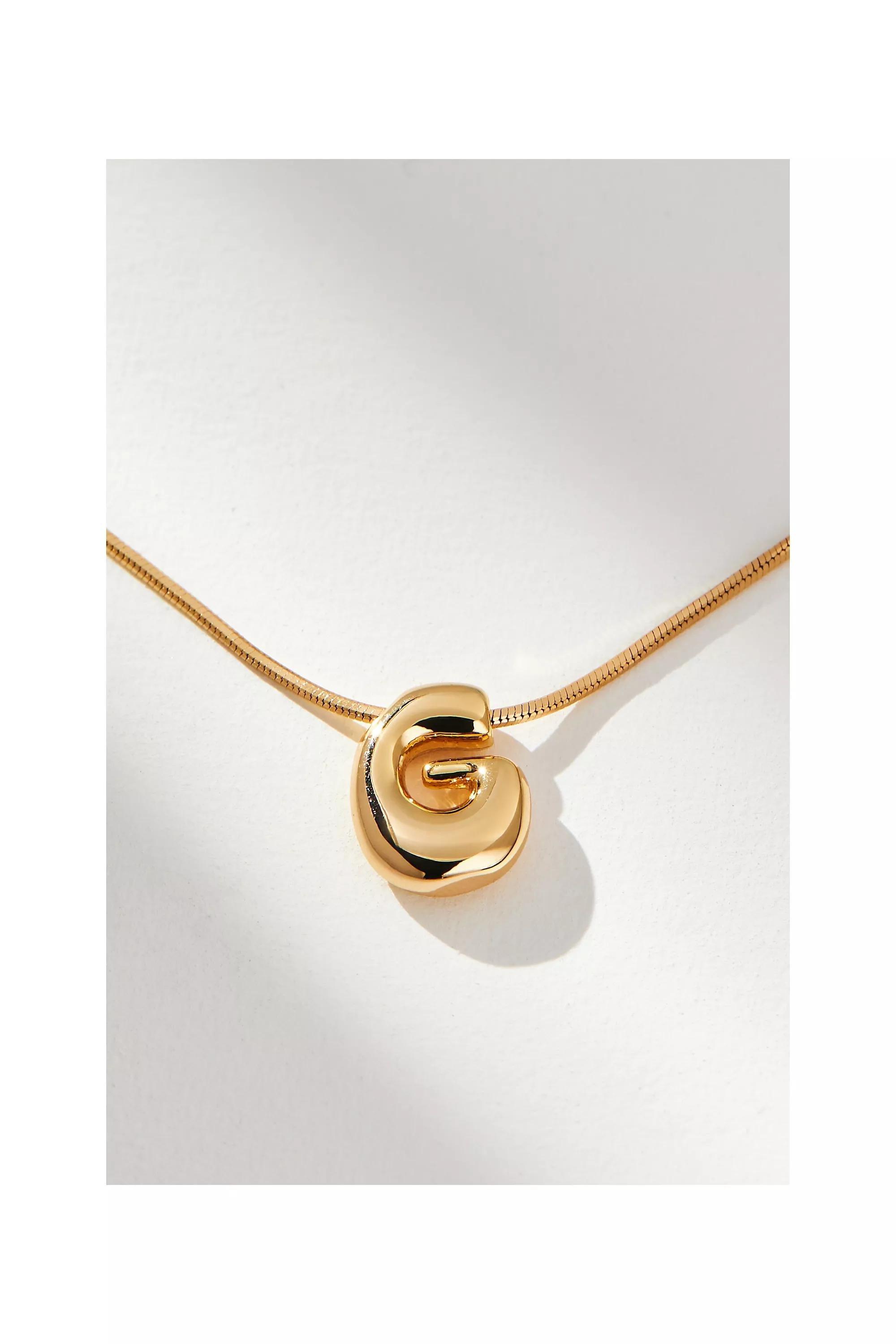 Anthropologie Pendant Necklace, Gold-Plated, A501_0907, large image number 0