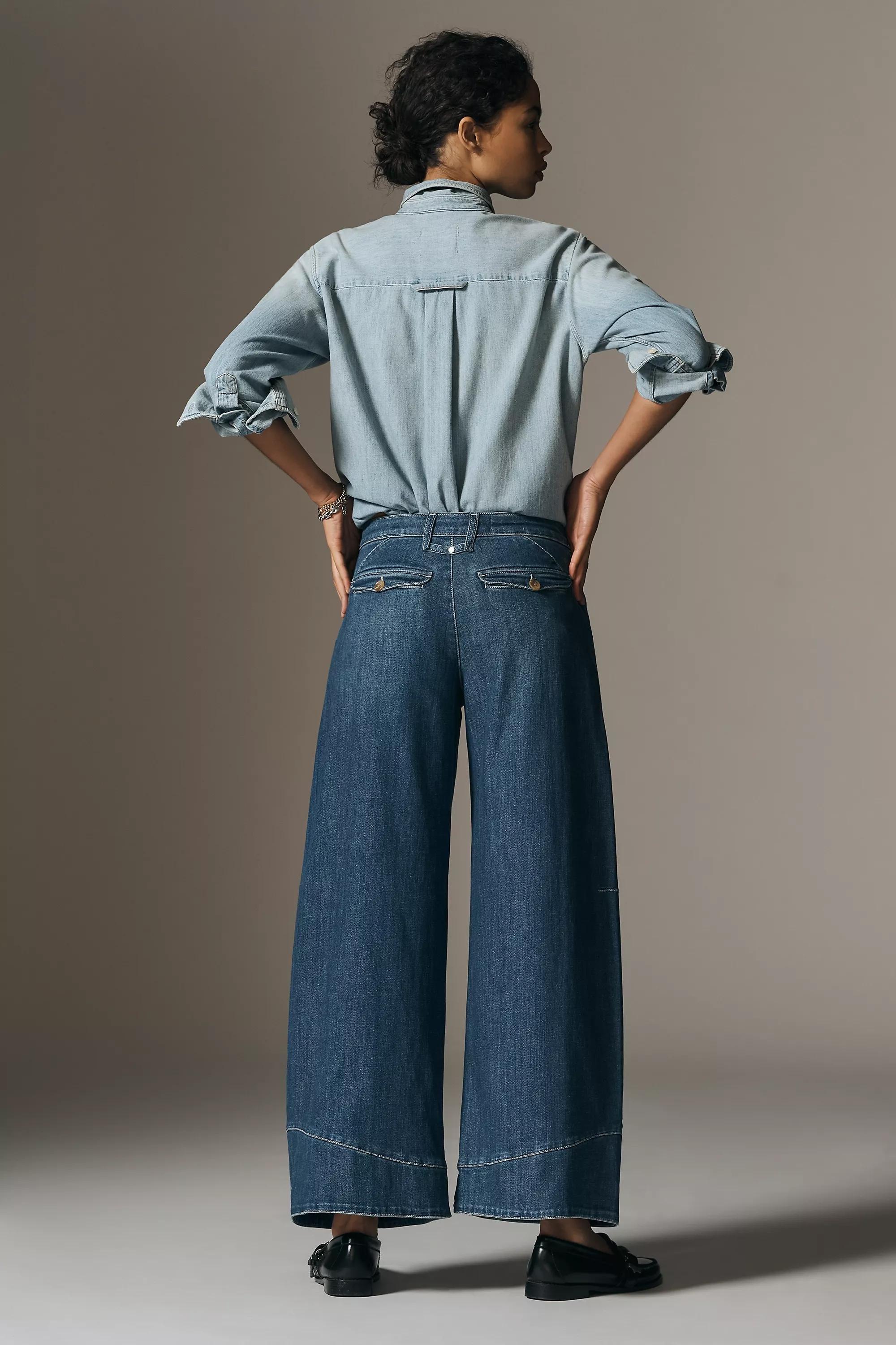 Anthropologie ed Denim Wide-Leg, Blue, , large image number 2
