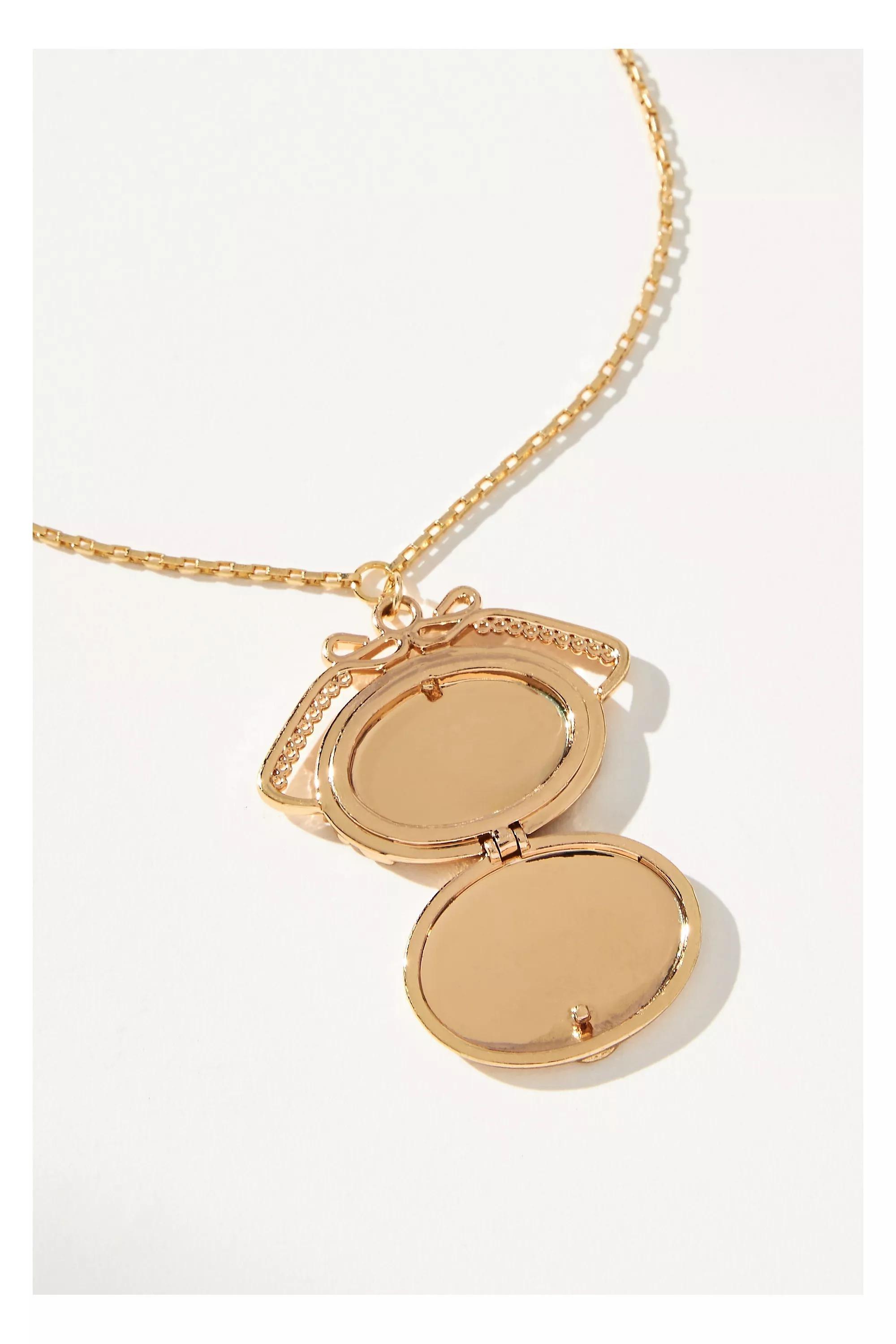 Anthropologie Pendant, Gold, A501_0070, large image number 3