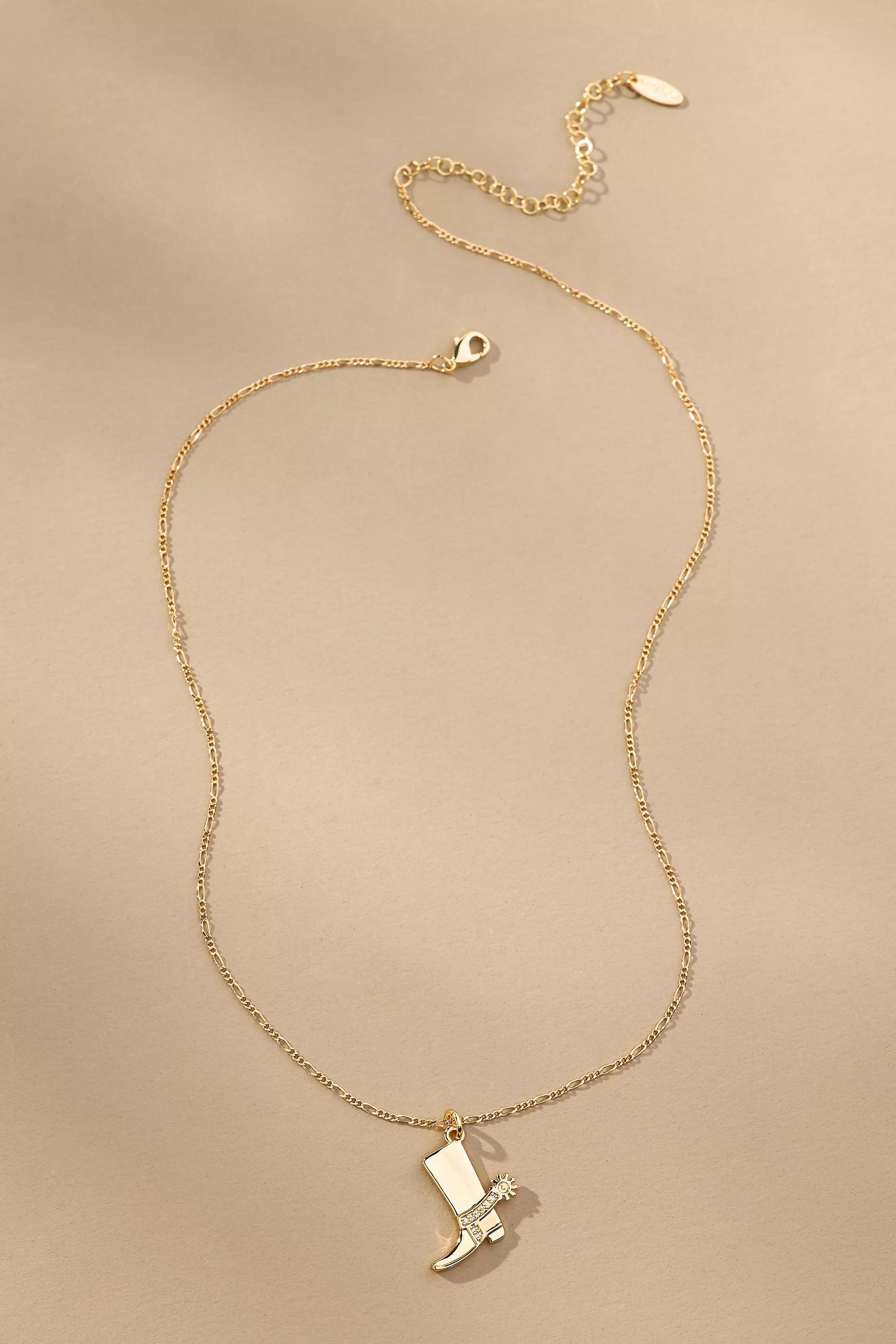 Anthropologie Pendant, Gold, A501_0070, large image number 0