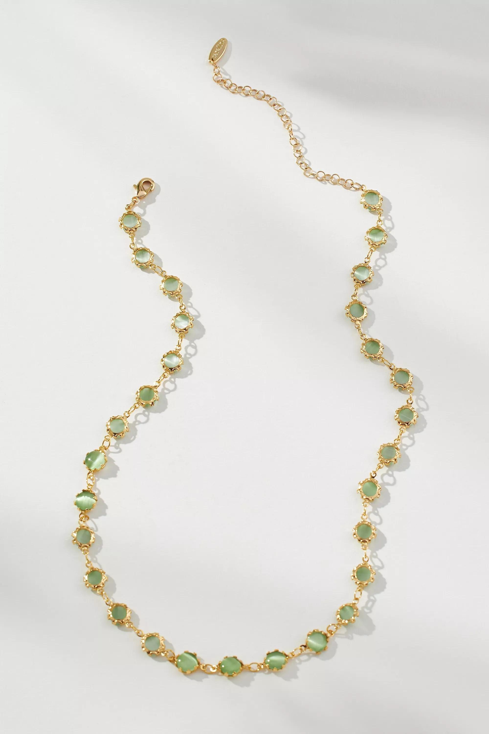 Anthropologie Chain, 14K Green, A501_0230, large image number 0