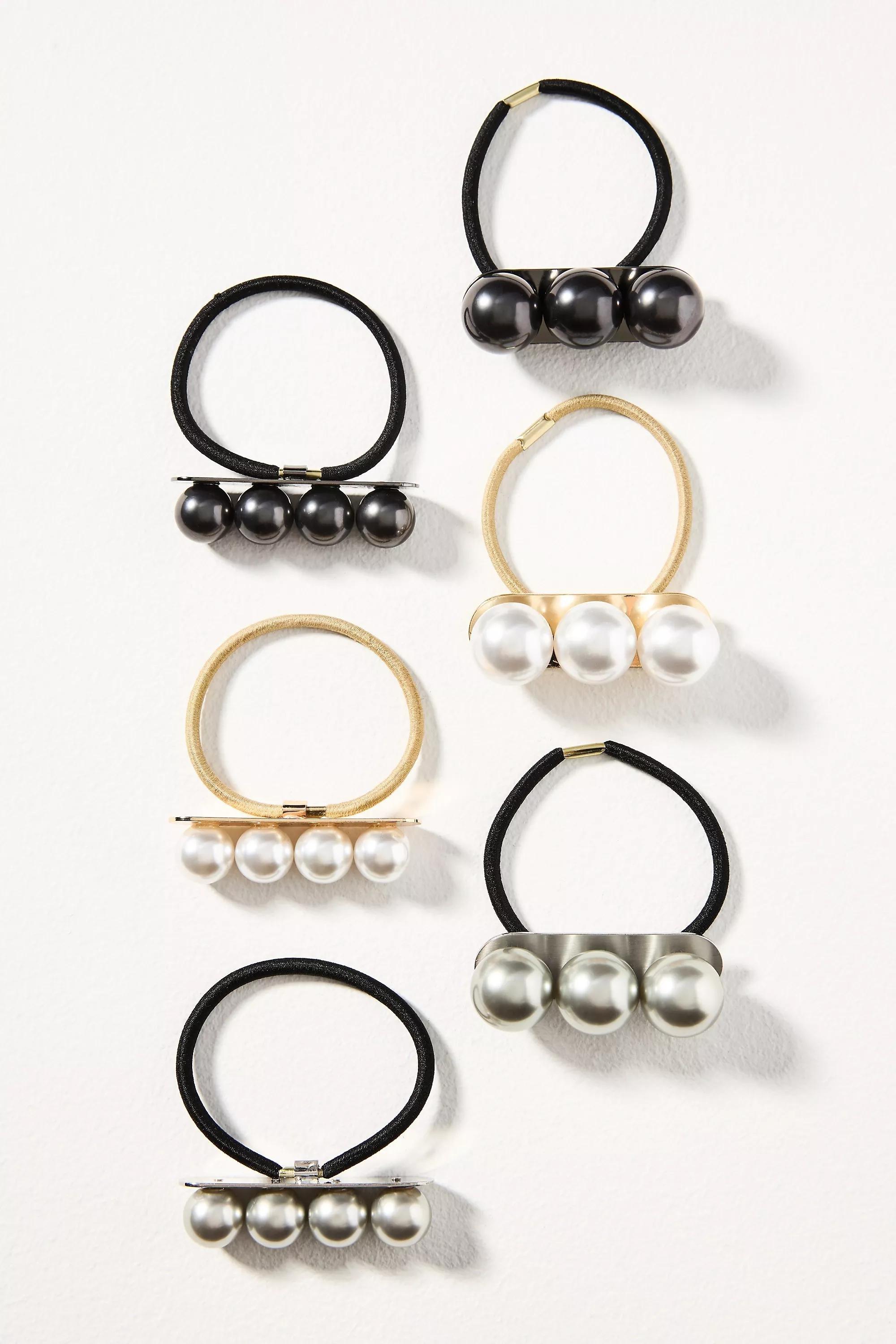 Anthropologie Set Of 2 Hair Ties, A501_0070, large image number 1