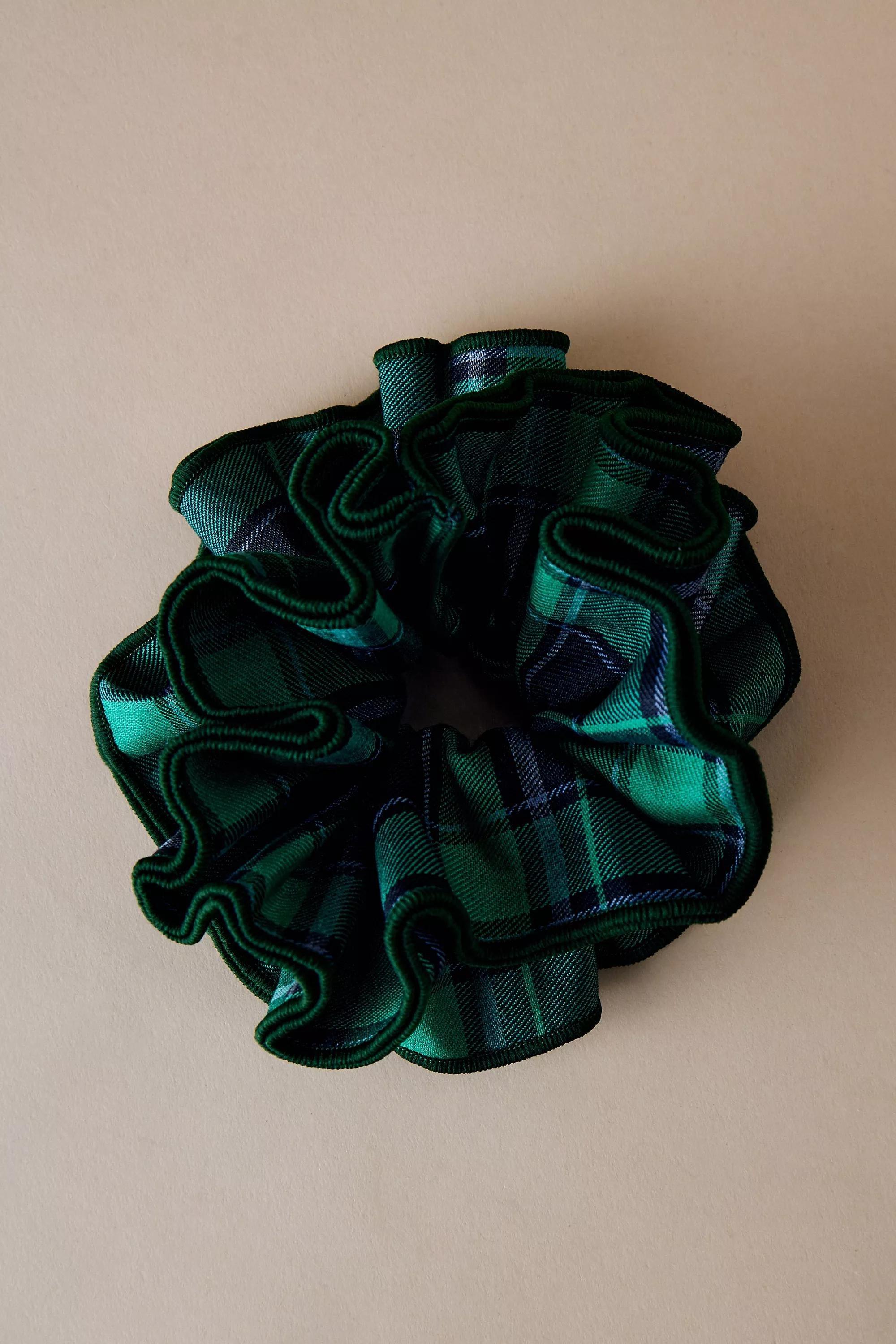 Anthropologie Scrunchie, Green, A501_0030, large image number 0