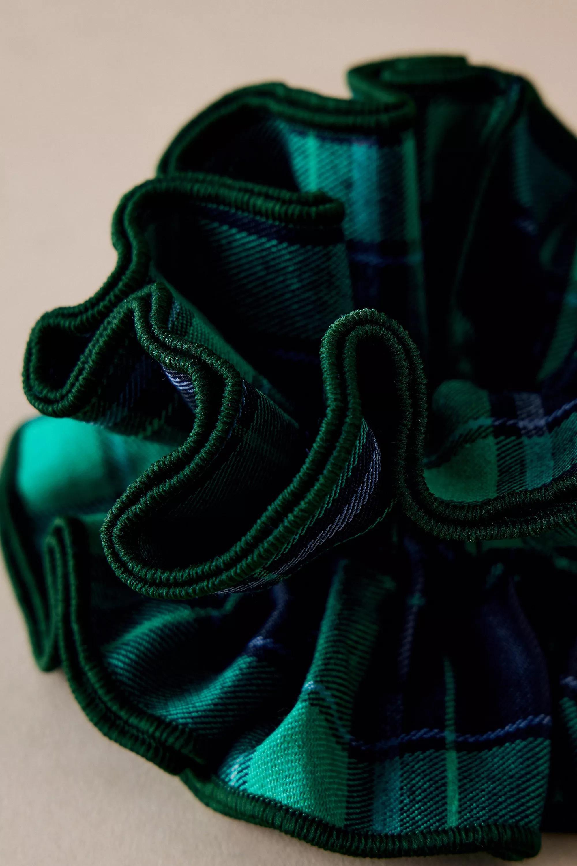 Anthropologie Scrunchie, Green, A501_0030, large image number 1
