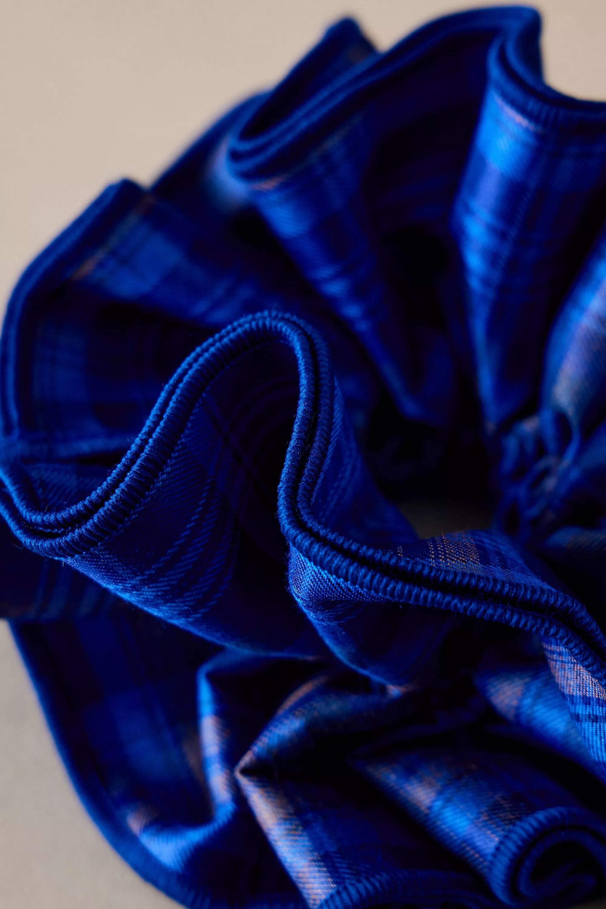 Anthropologie Scrunchie, Blue, A501_0041, large image number 3