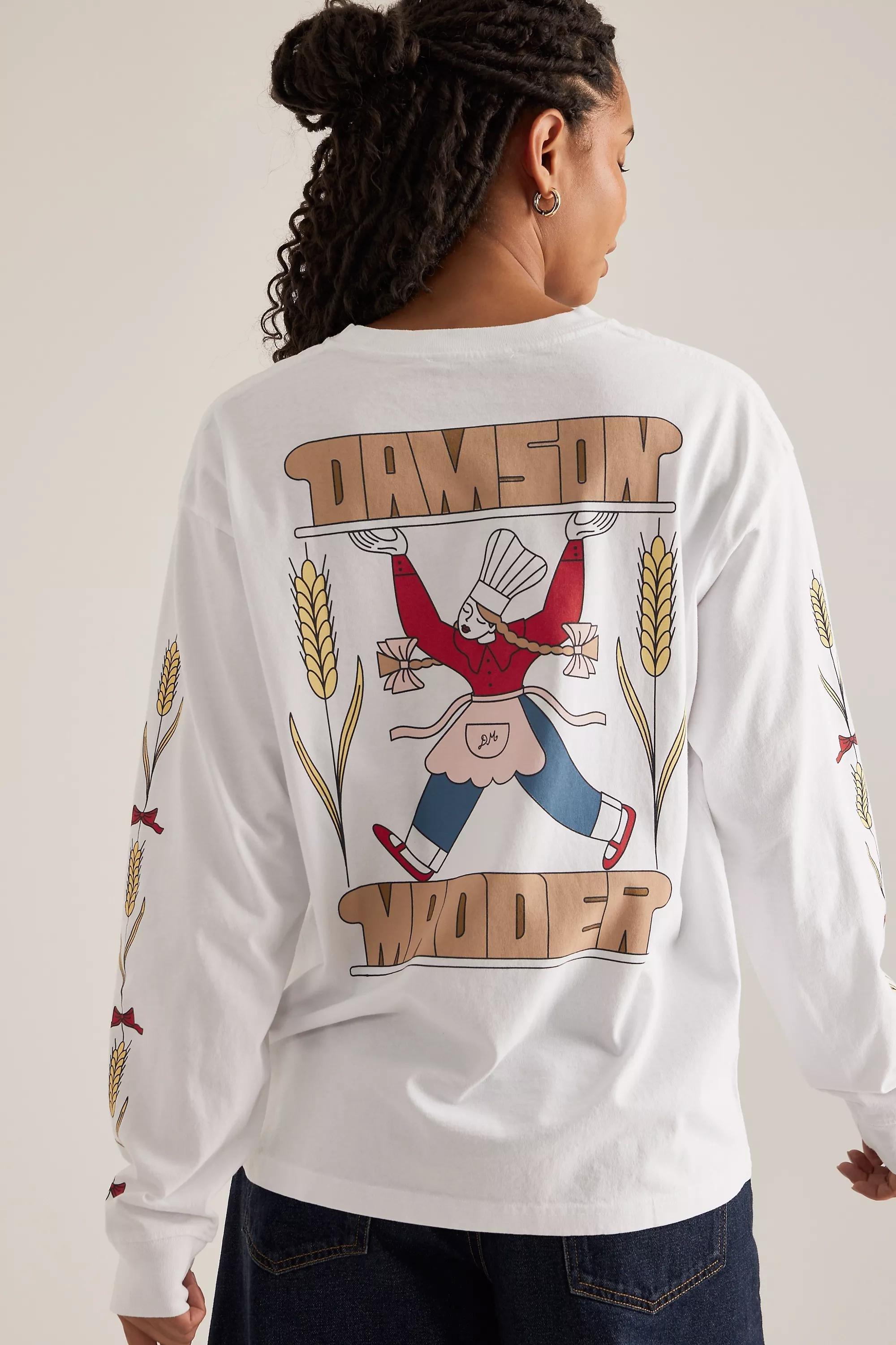 Anthropologie Graphic Print Vest Top, White, A501_0010, large image number 1