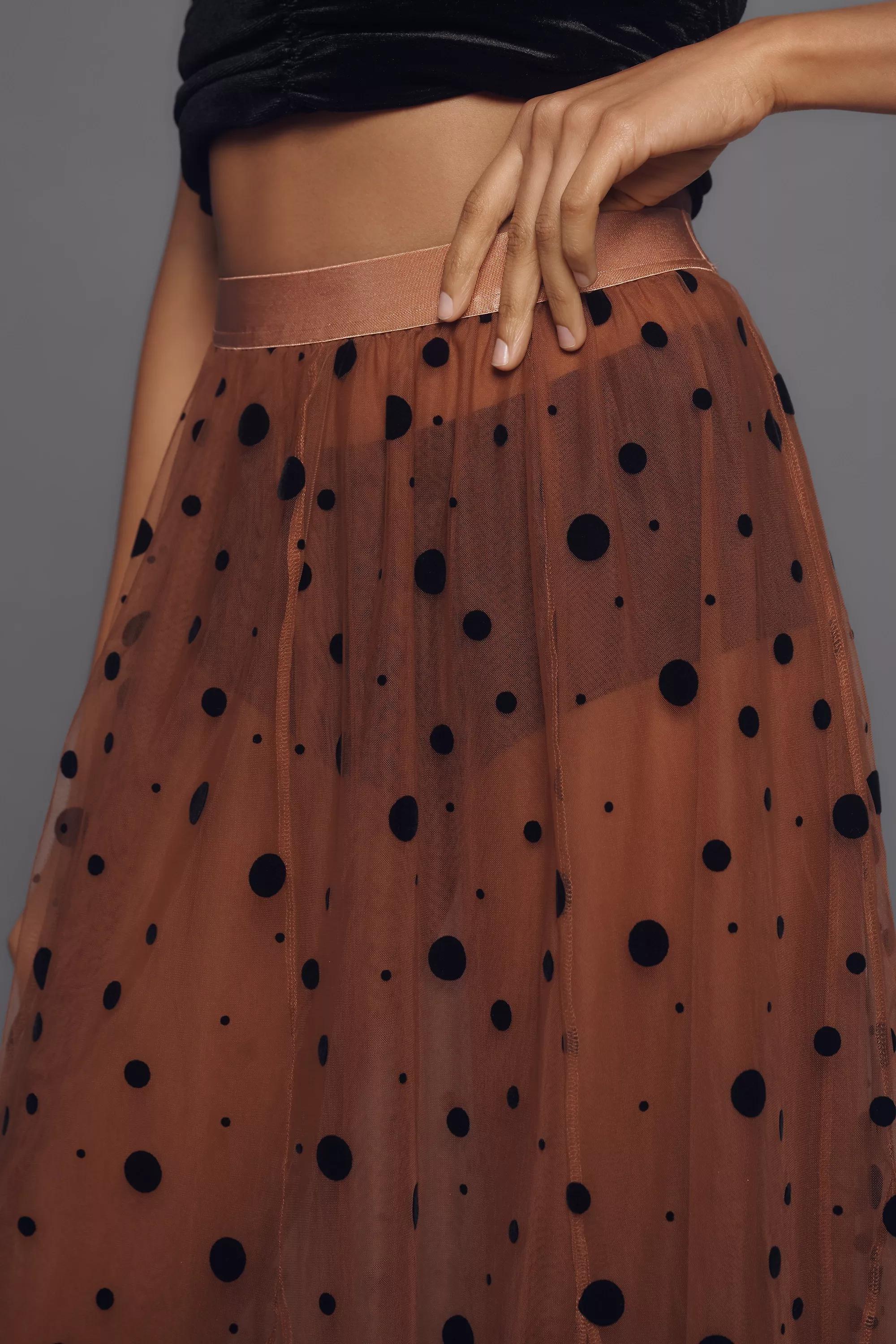 Anthropologie Textured Flowy Party Maxi, Brown, , large image number 3