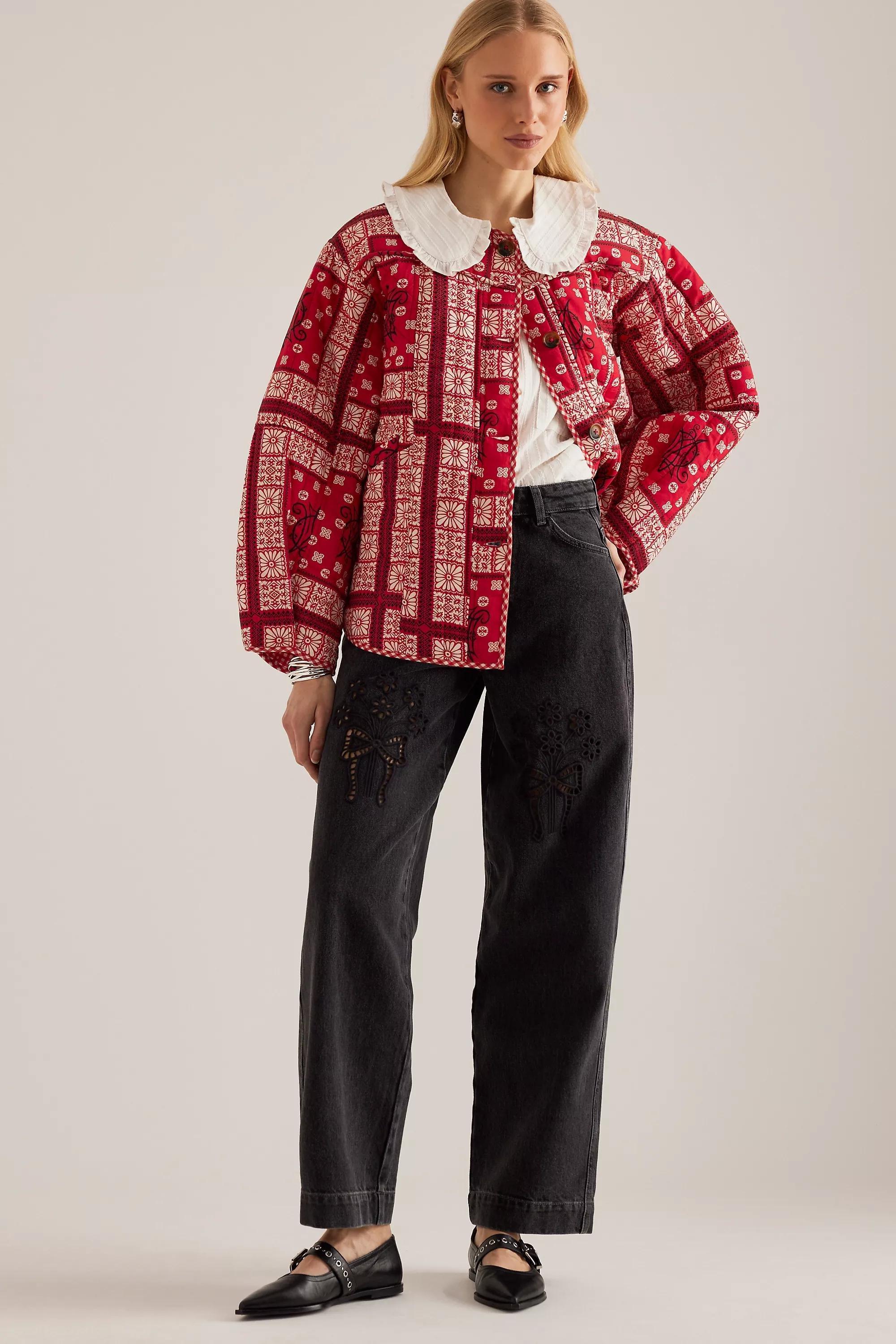 Anthropologie ed Denim Baggy, Black, , large image number 2