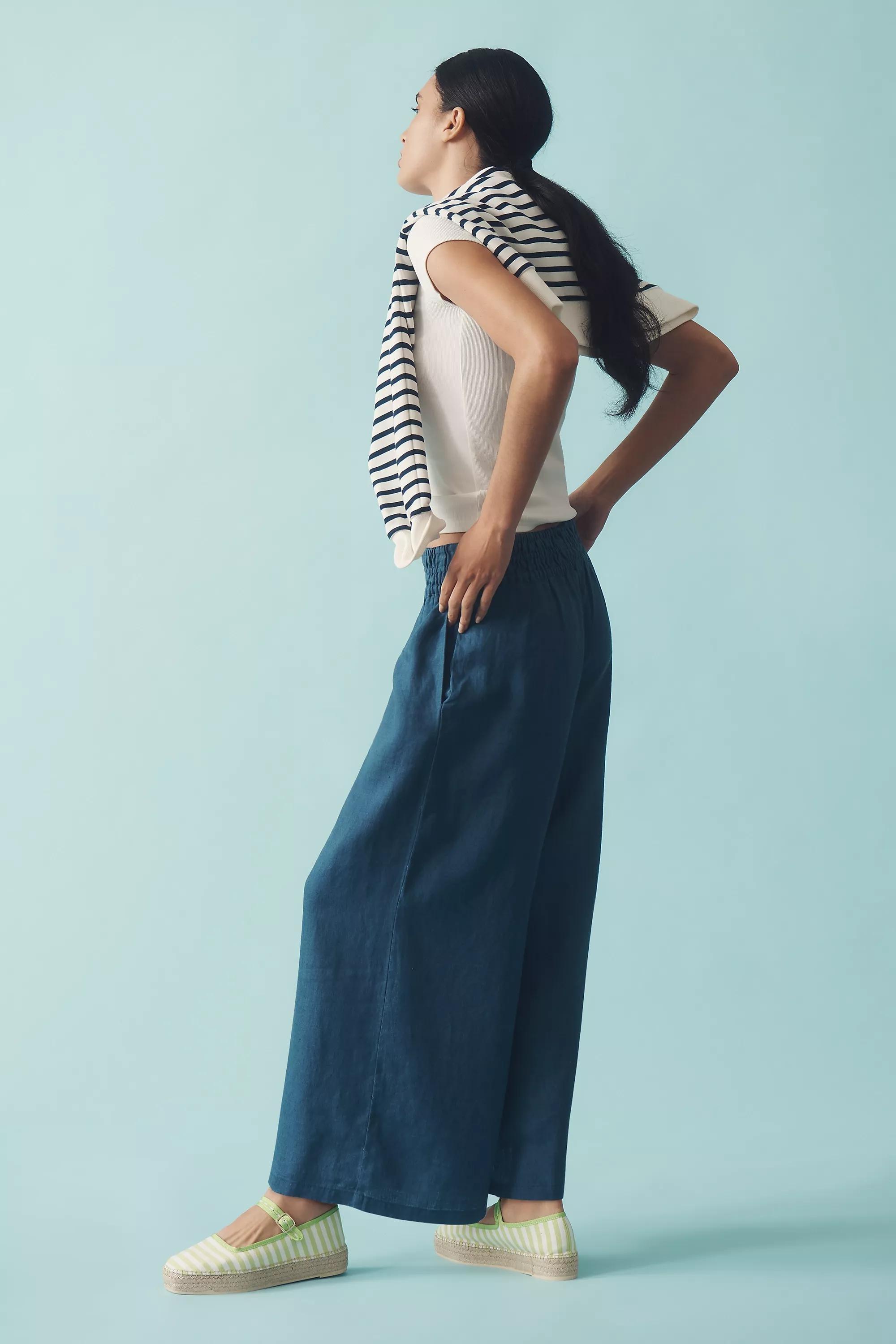 The Somerset Pull-On Trousers, Navy, , large image number 2