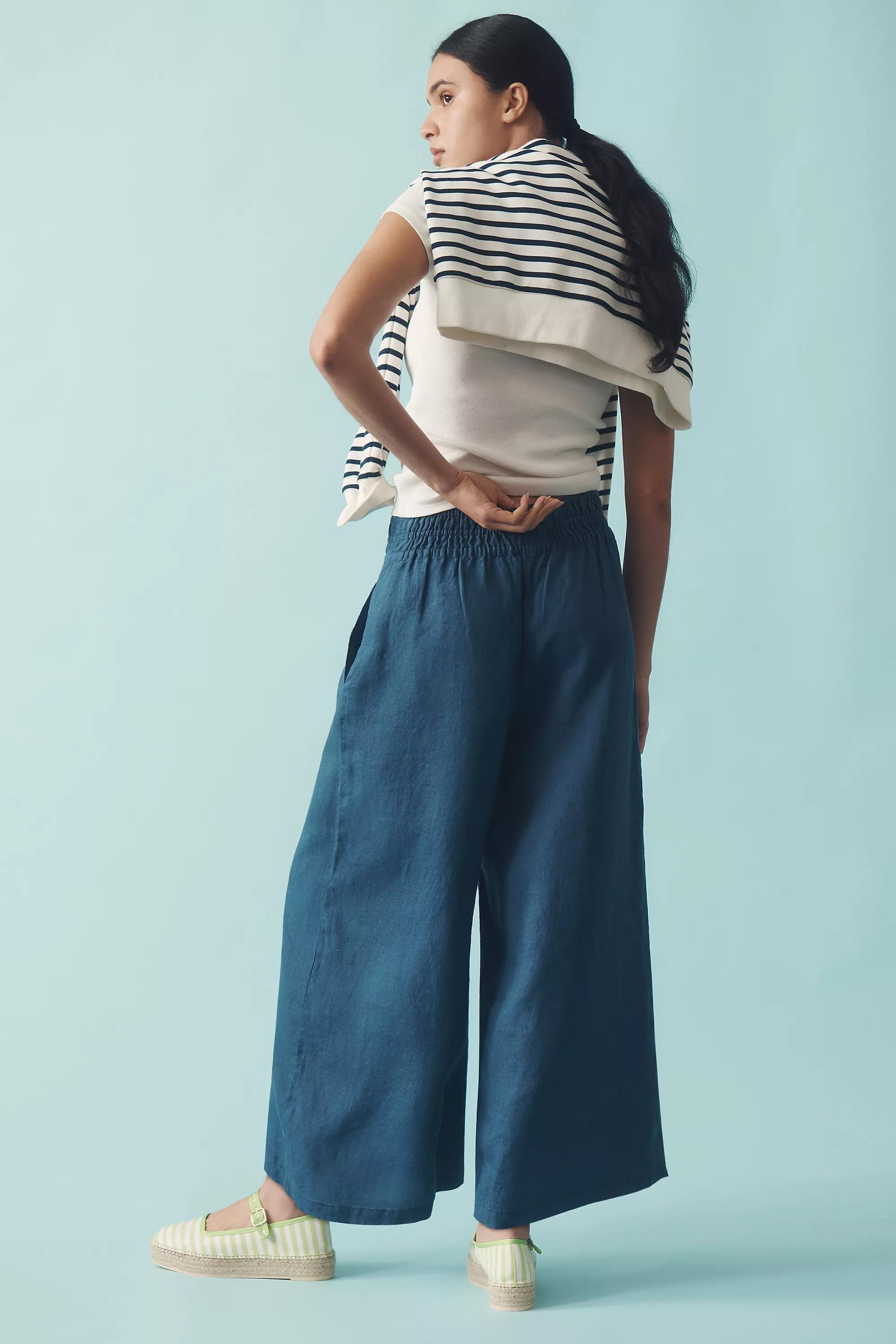 The Somerset Pull-On Trousers, Navy, , large image number 3