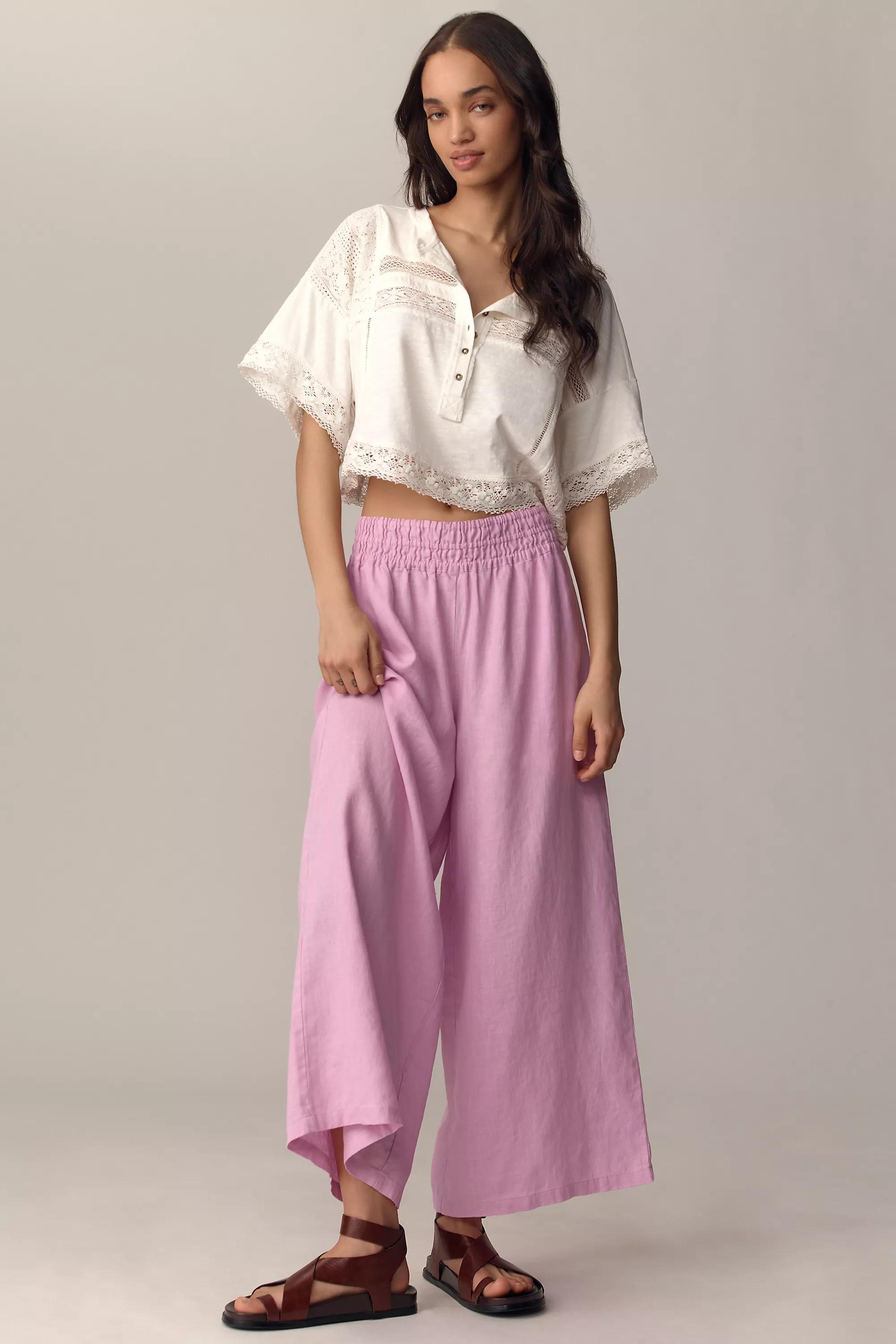 Anthropologie Floral Casual Trousers, , large image number 0