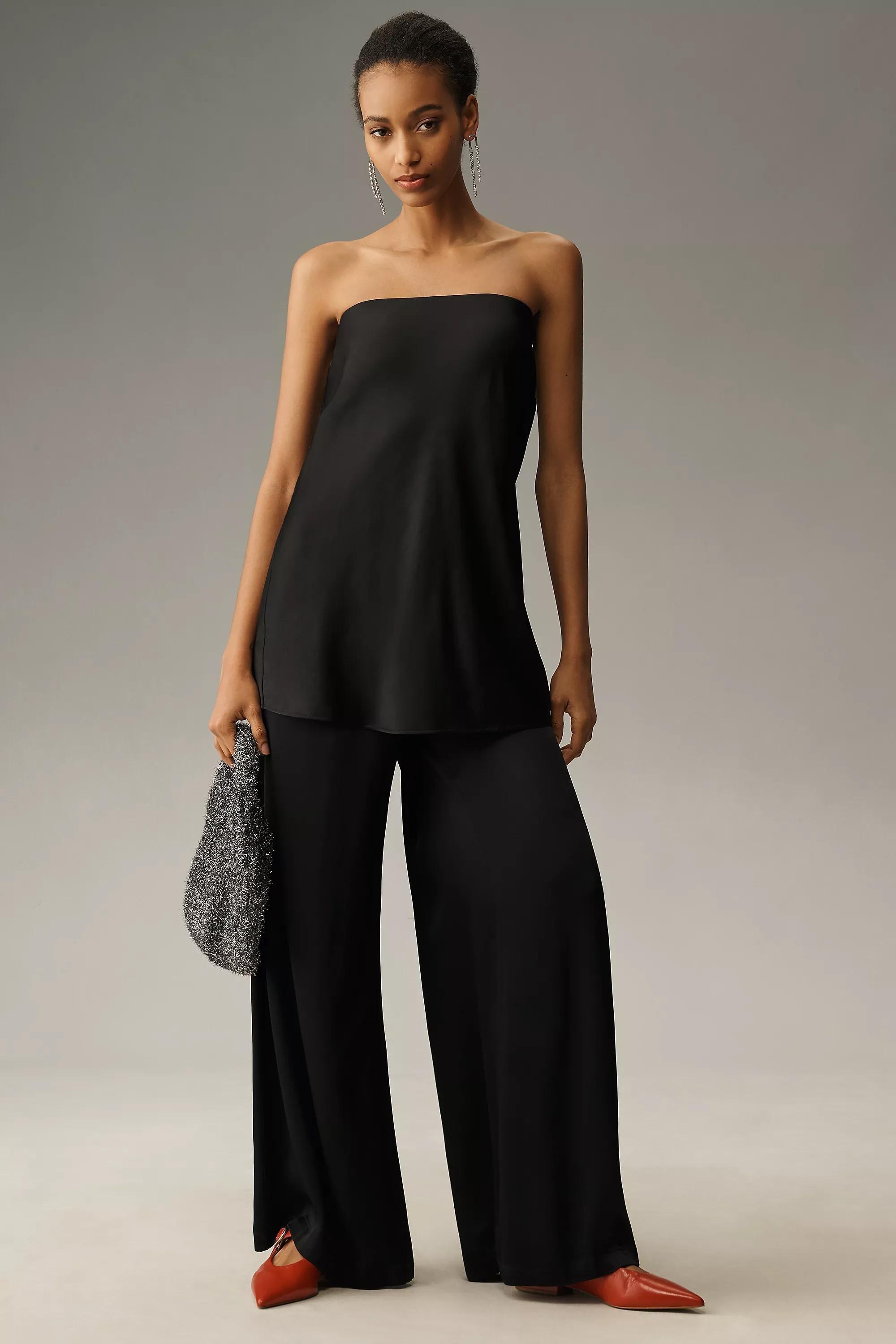 By Anthropologie Silky Tube Top, , large image number 4