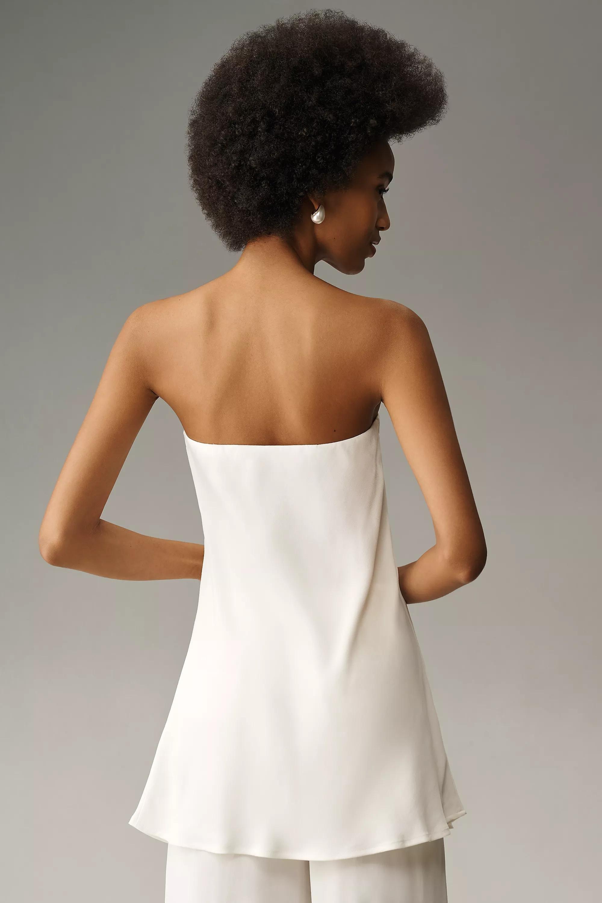 By Anthropologie Silky Tube Top, , large image number 3