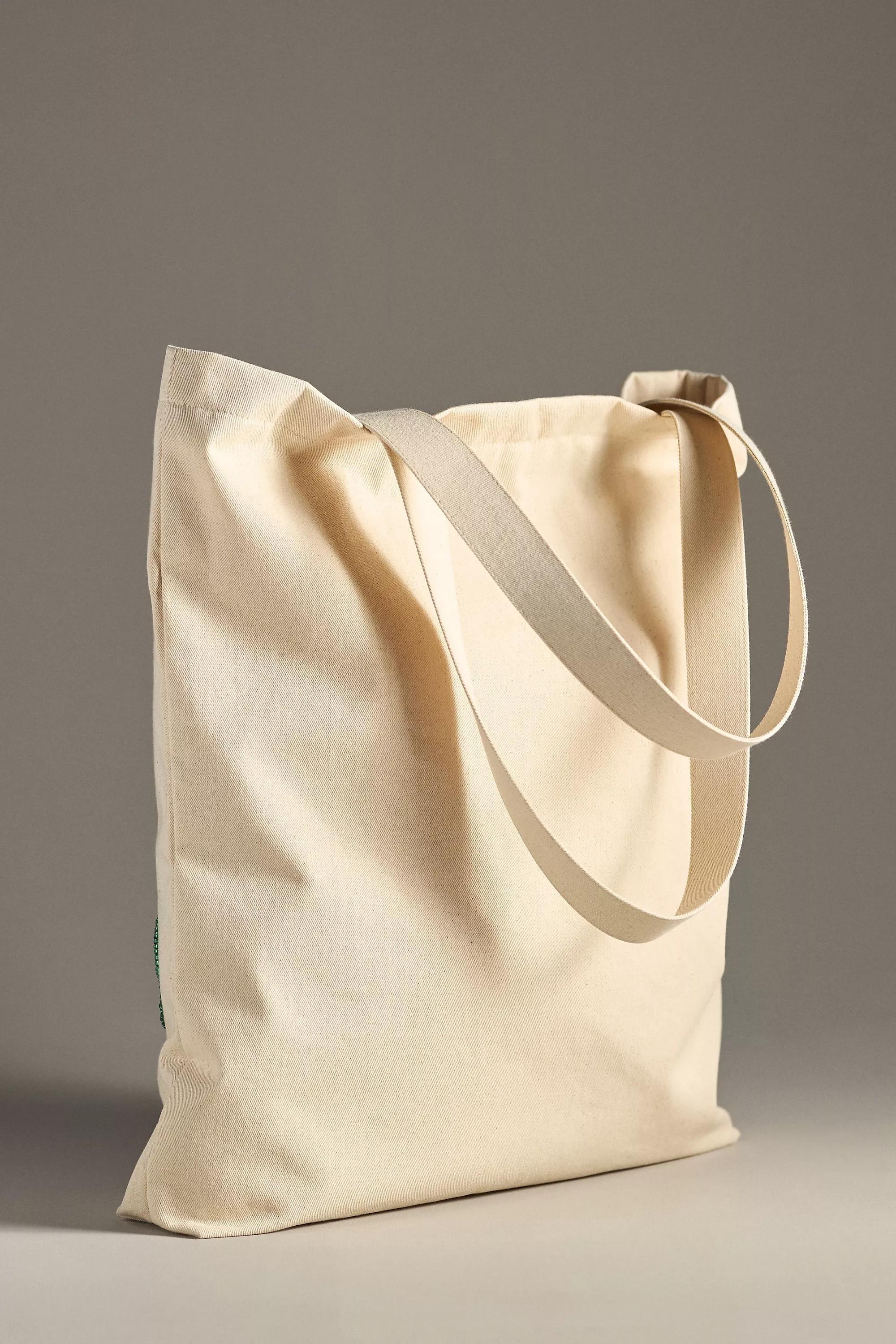 Graphic Canvas Tote Bag, Beige, A501_0262, large image number 2