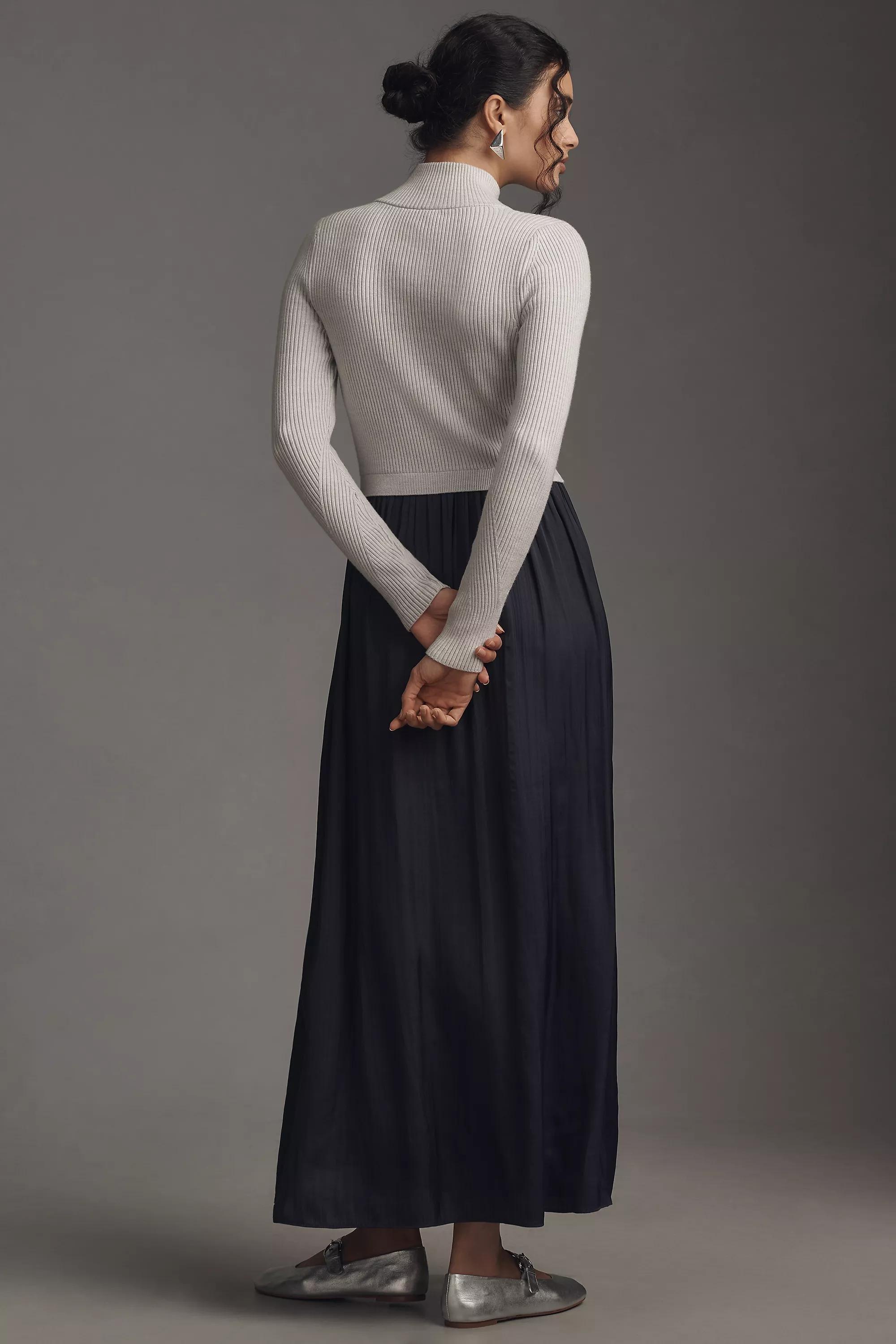 The Thea Twofer Jumper Dress, Grey, , large image number 1
