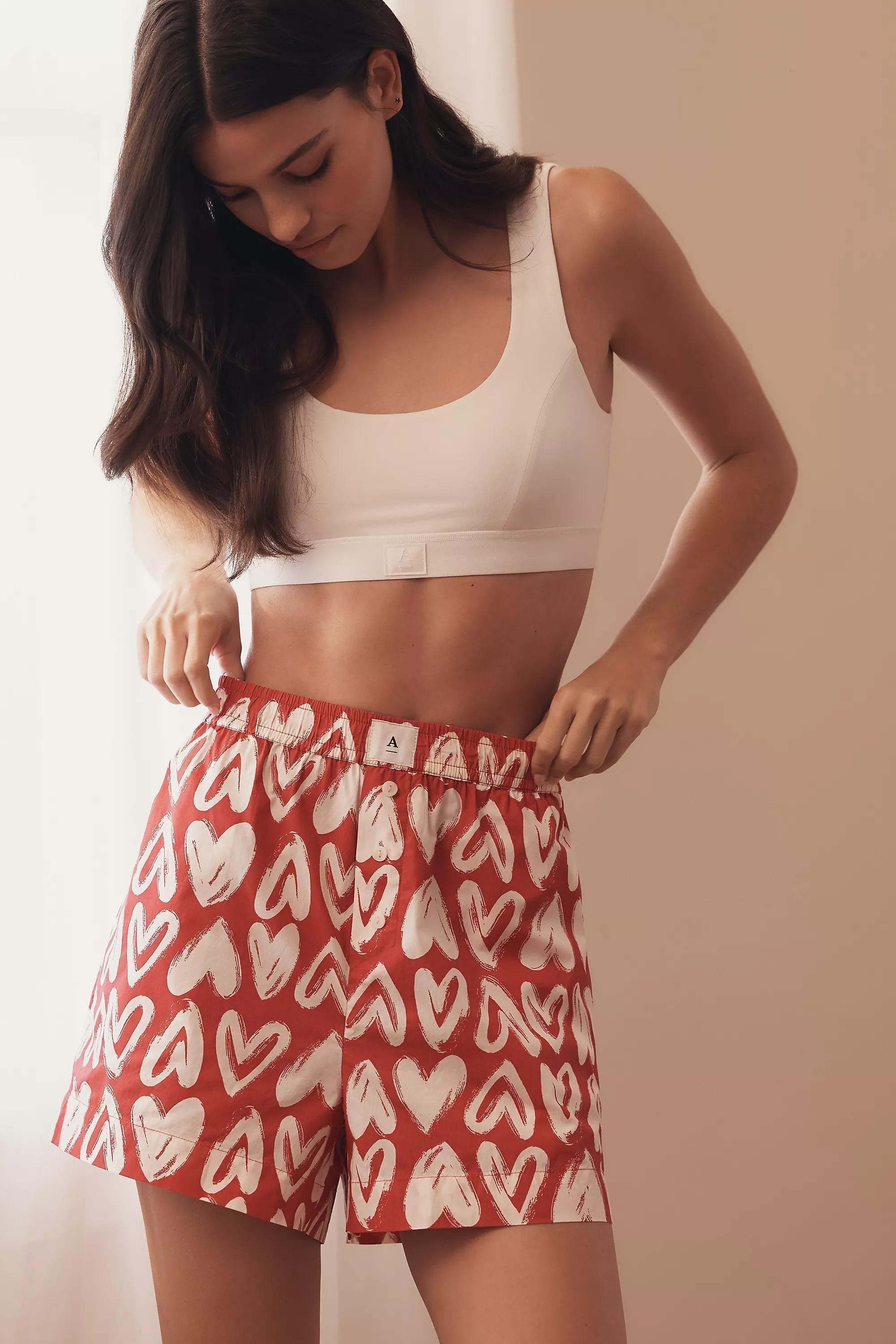 Anthropologie Set Of 2 Boxer Shorts, Multicolour, A501_0000, large image number 0