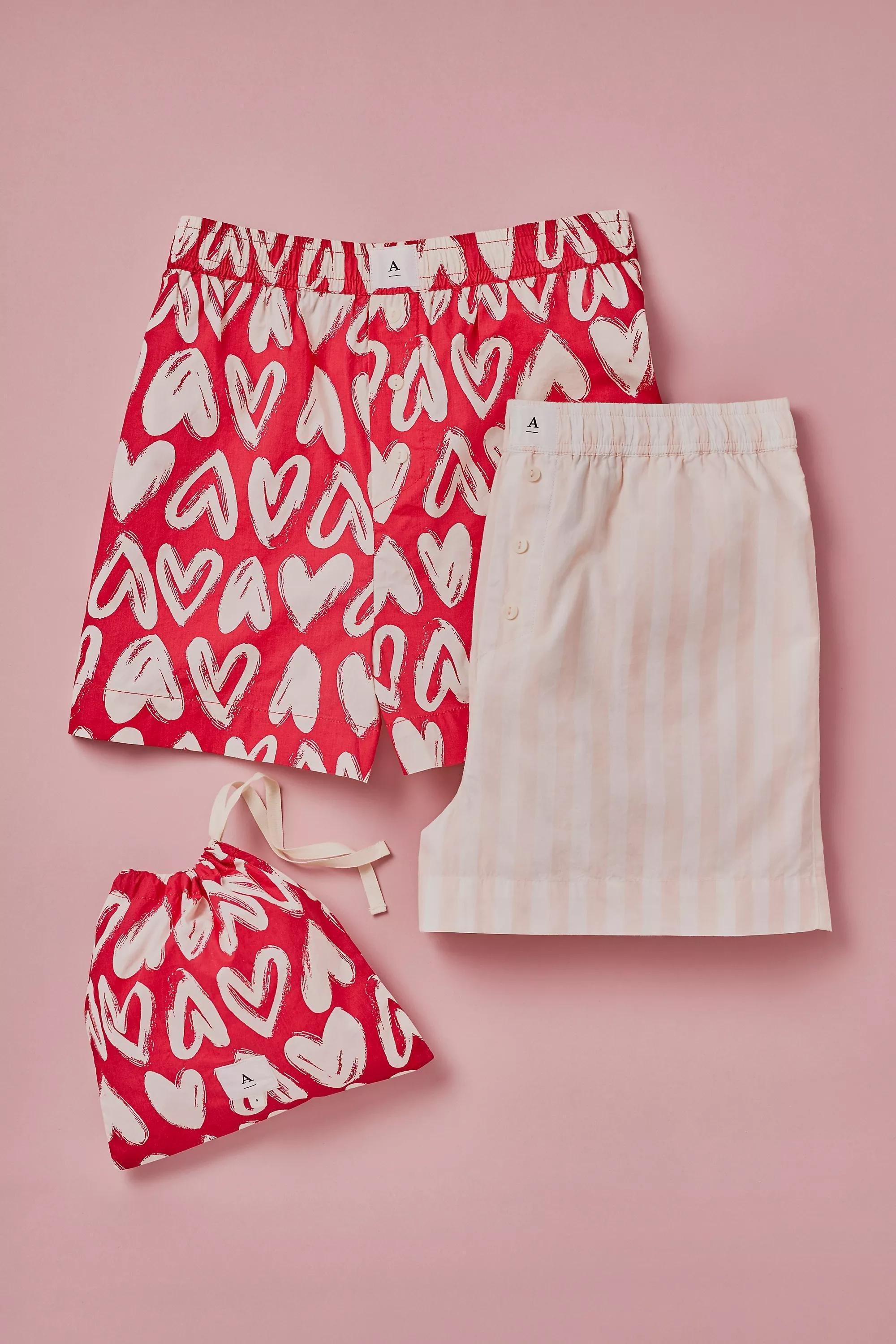 Anthropologie Set Of 2 Boxer Shorts, Multicolour, , large image number 4
