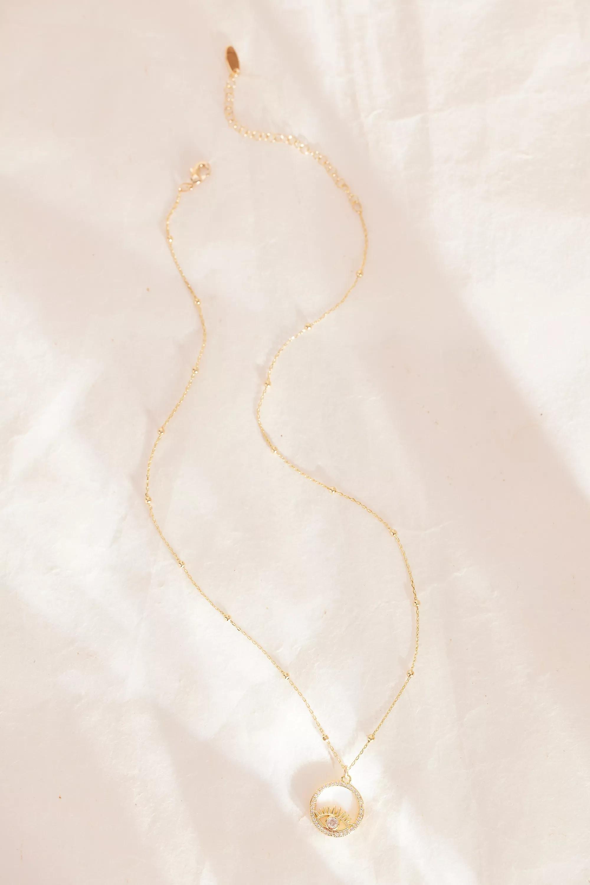 Anthropologie Necklace Pendant, Gold-Plated, A501_0070, large image number 0