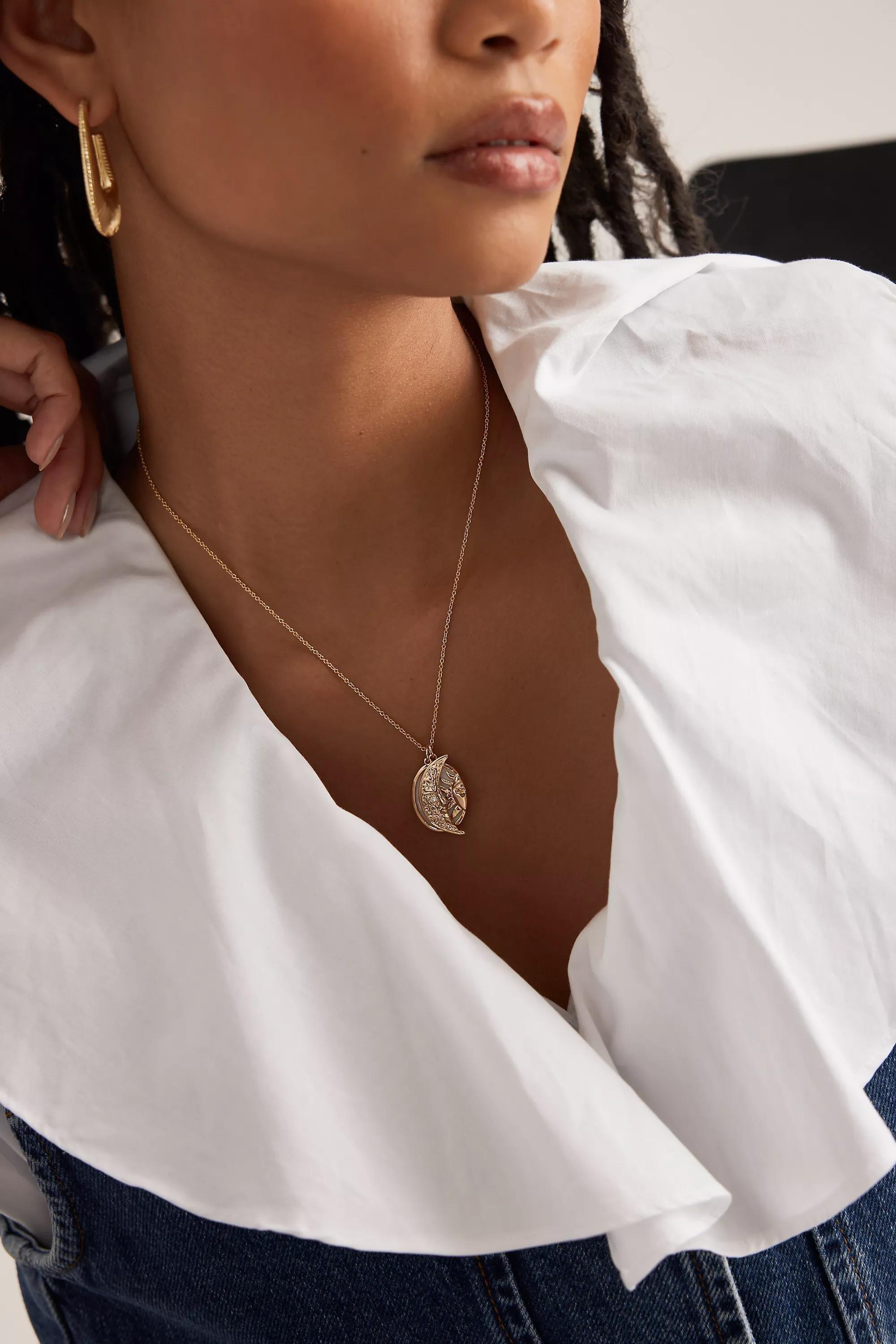 Anthropologie Pendant, 14K Gold-Plated, A501_0070, large image number 0