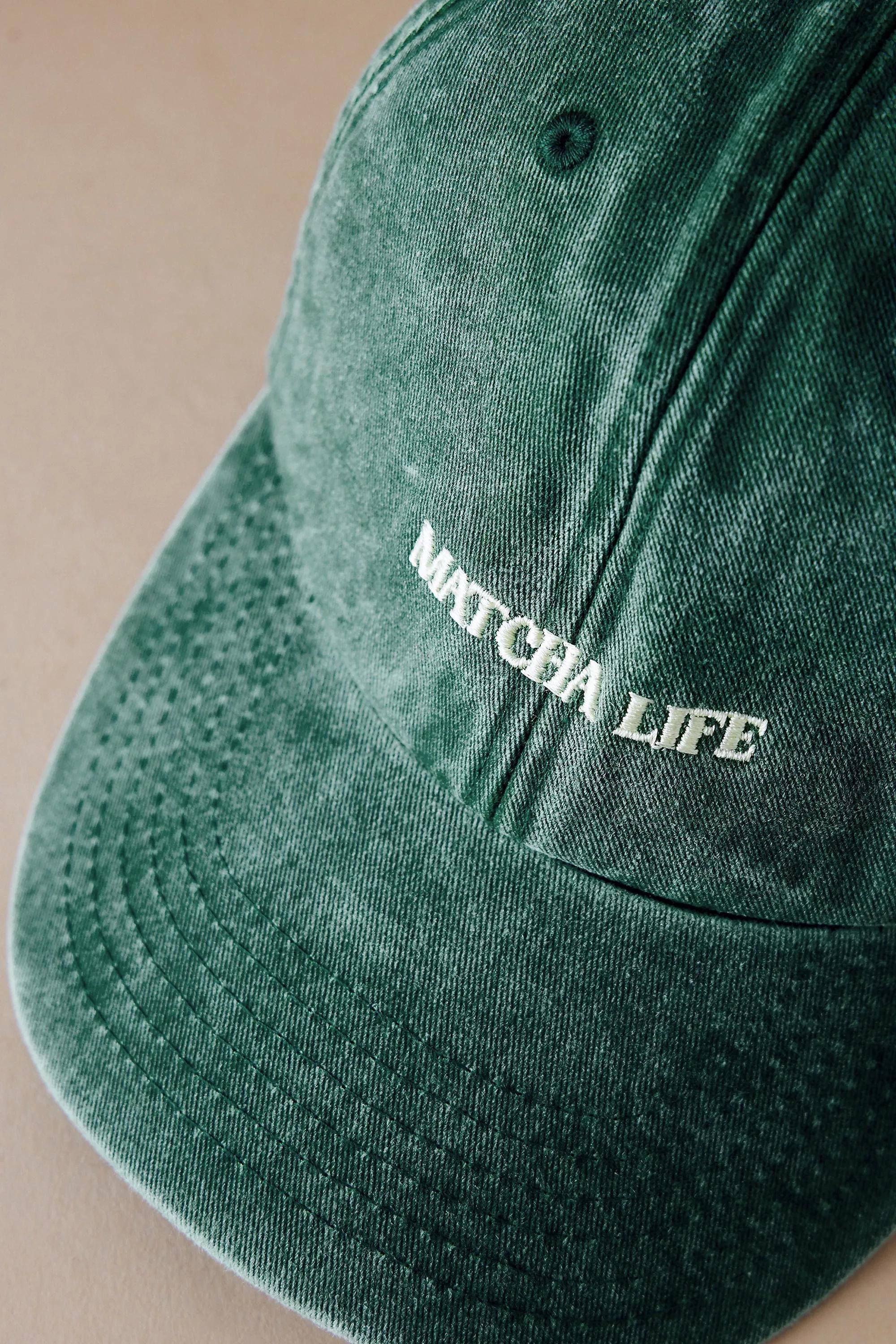 Anthropologie Embroidered Baseball Cap, Green, A501_0030, large image number 2