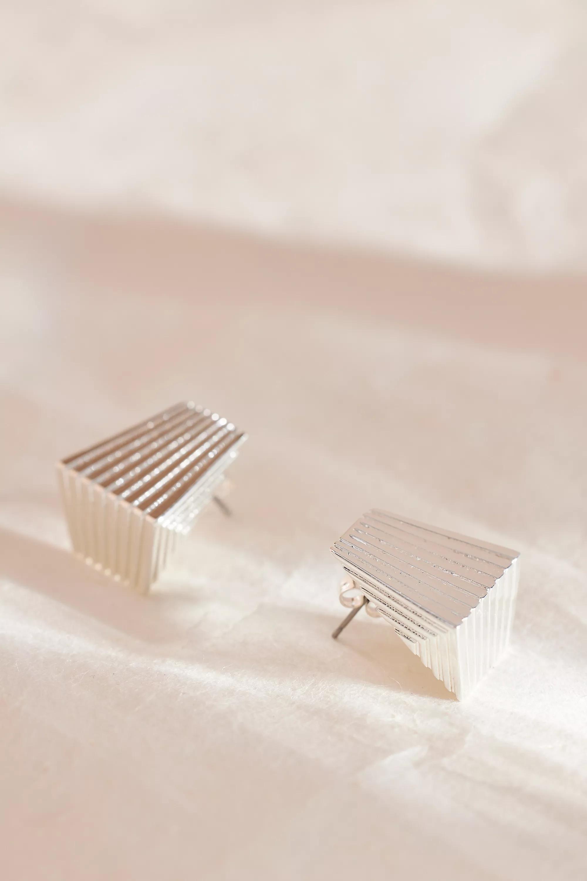 Anthropologie Earrings Stud, Silver, A501_0007, large image number 1