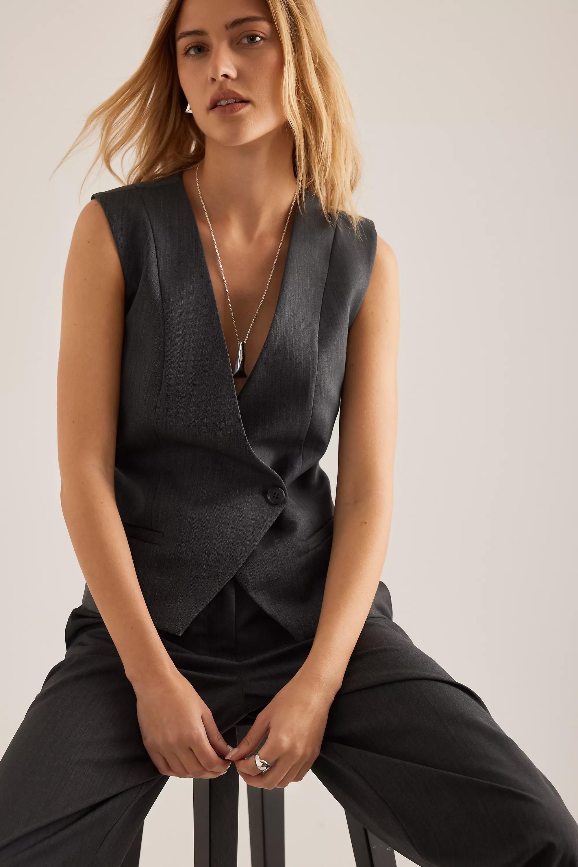 Anthropologie Long Pendant Necklace, Silver Gold, A501_0007, medium