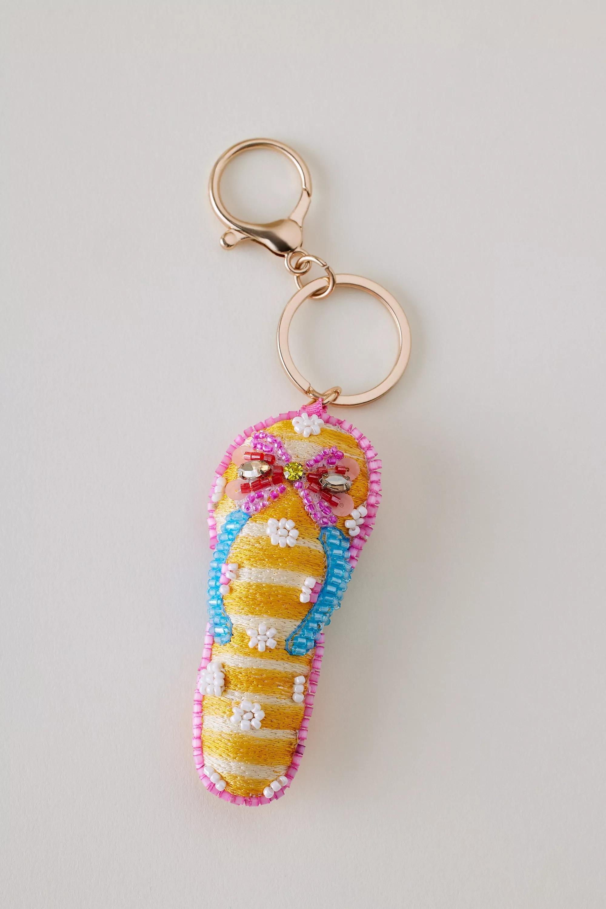 Under The Sea Beaded Bag Charms, Yellow, A501_0072, large image number 1