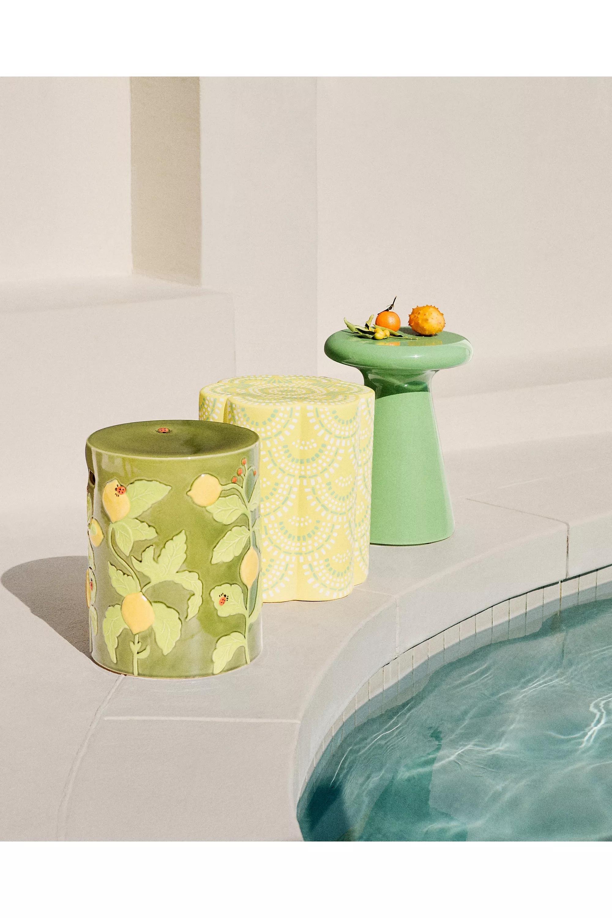 LEMON Frutta Ceramic Stool, A501_0271, large image number 4