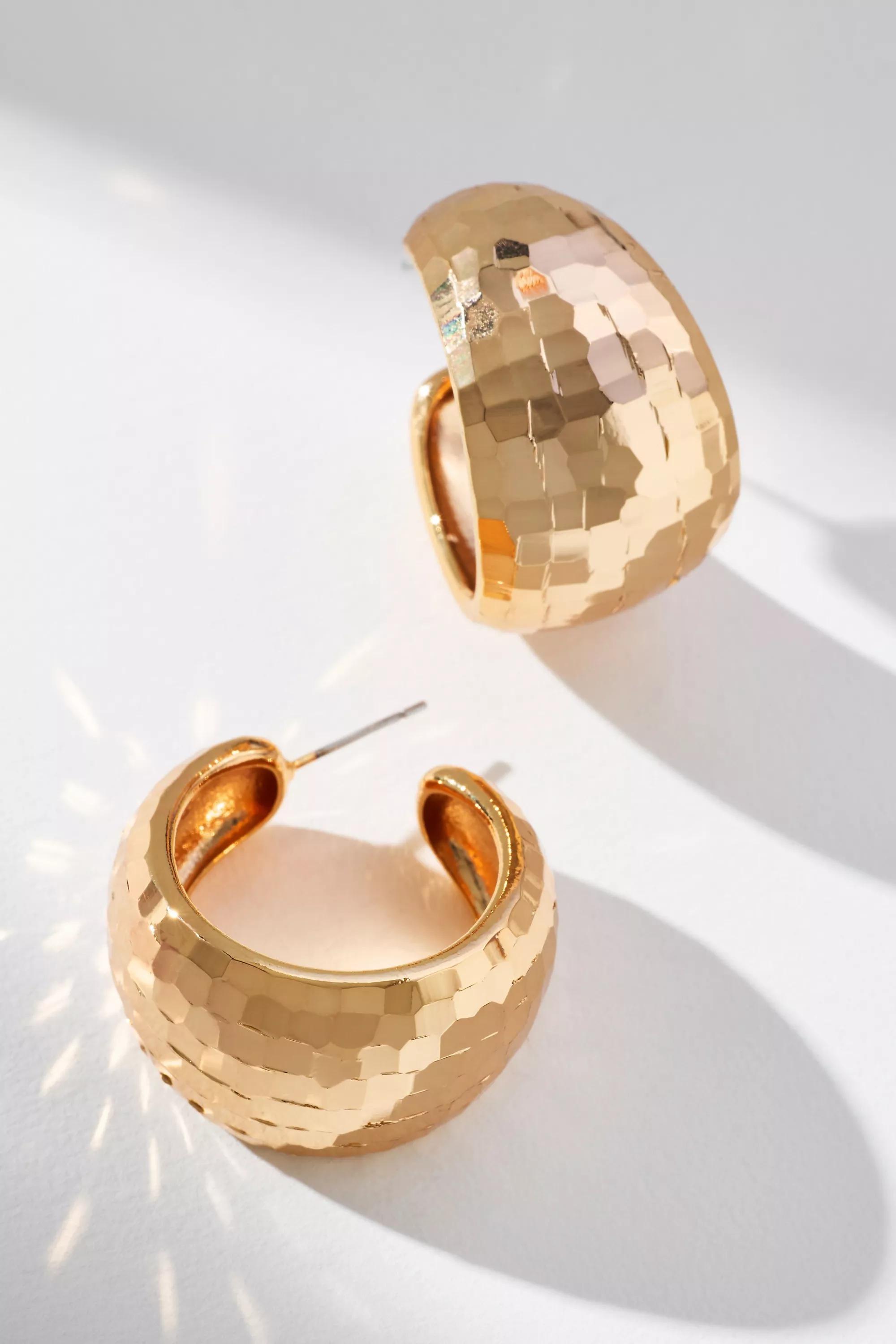 Anthropologie Hoop, 14K Gold, A501_0070, large image number 2