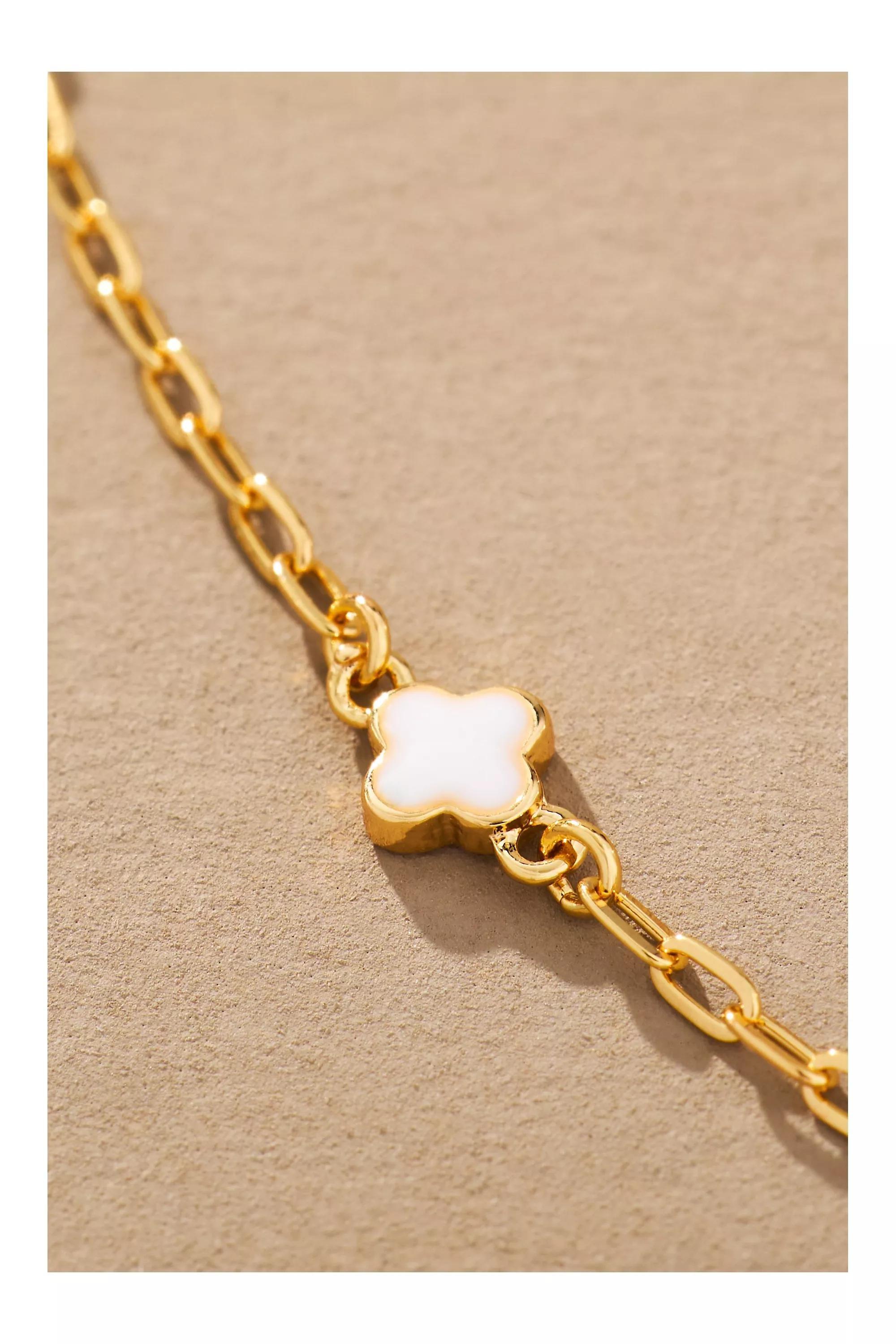 Anthropologie Necklace Chain, Beige, A501_0011, large image number 1