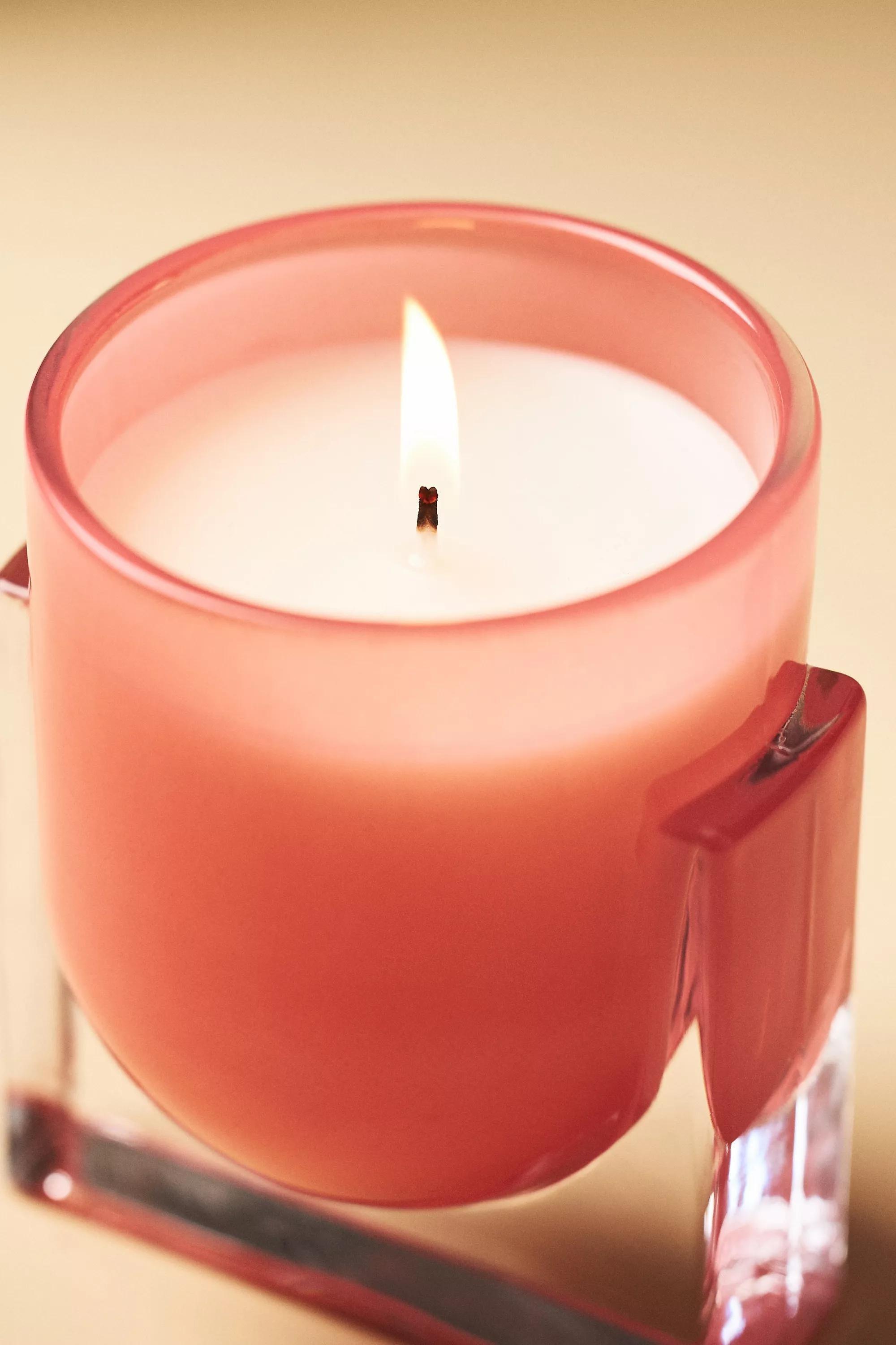 CORAL Found Notes Floral Orange Blossom & Santal Glass Candle, A501_0085, large image number 2