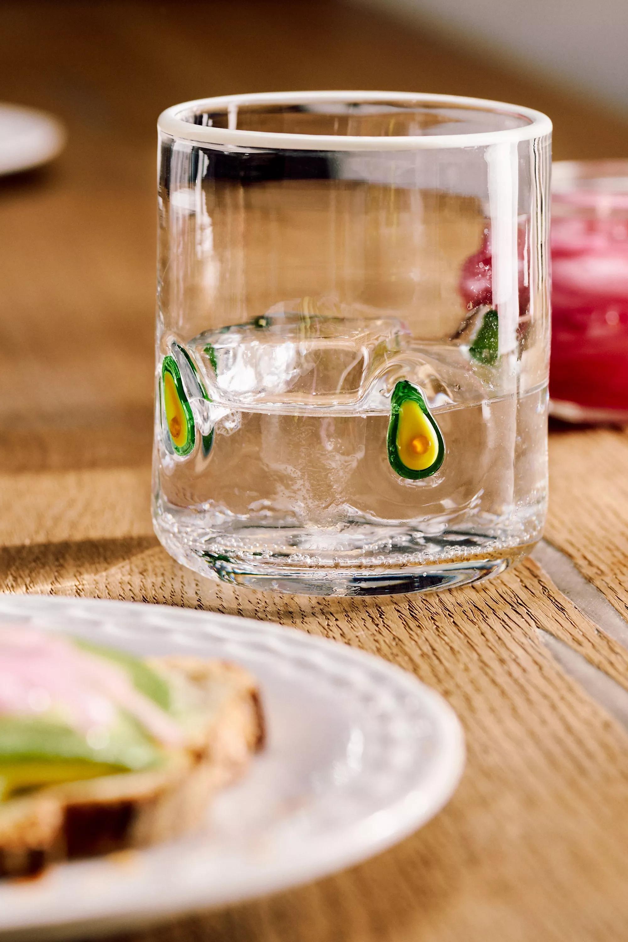 Summer Icon Juice Glass, Green, A501_0037, large image number 1