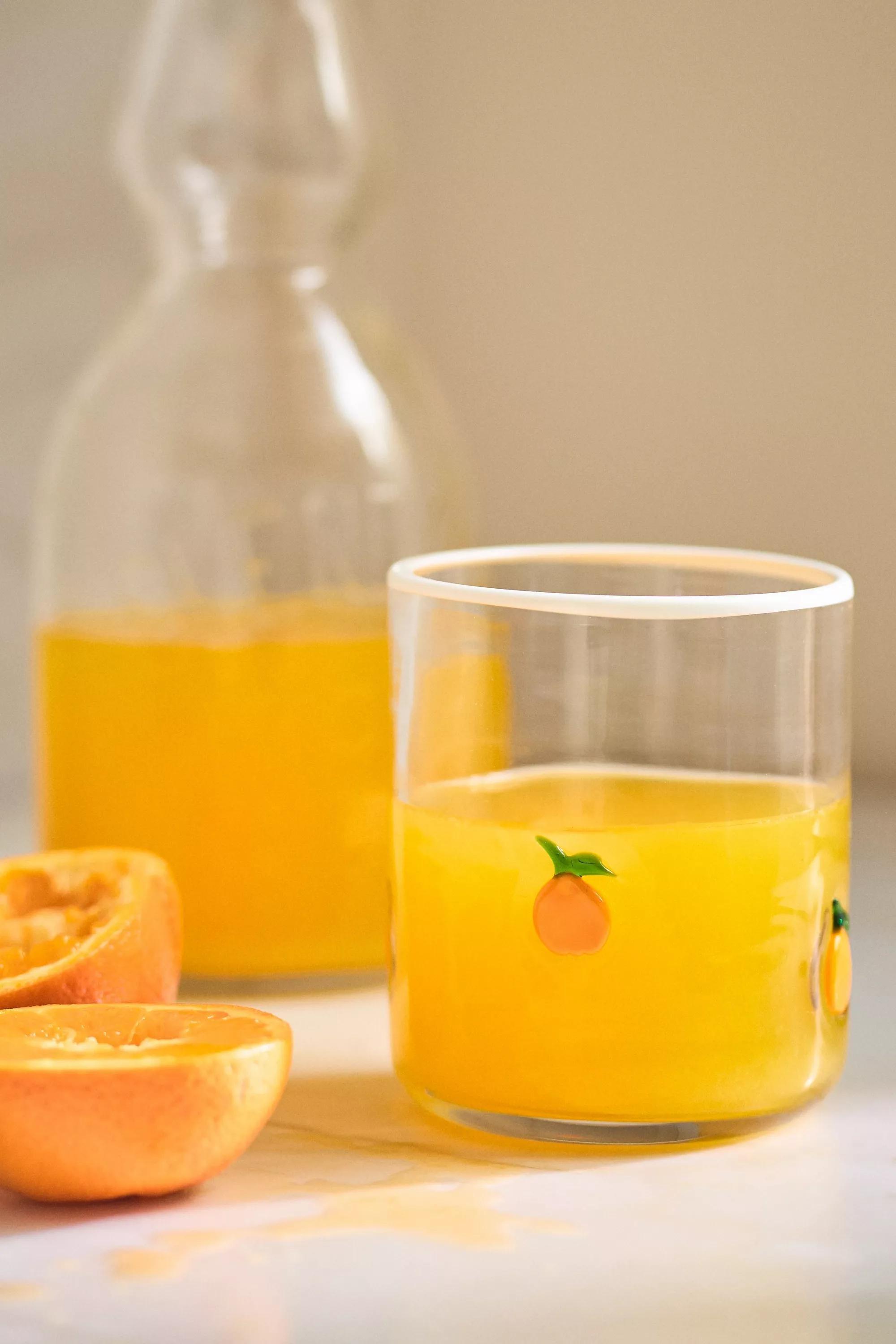 Summer Icon Juice Glass, Orange, A501_0080, large image number 1