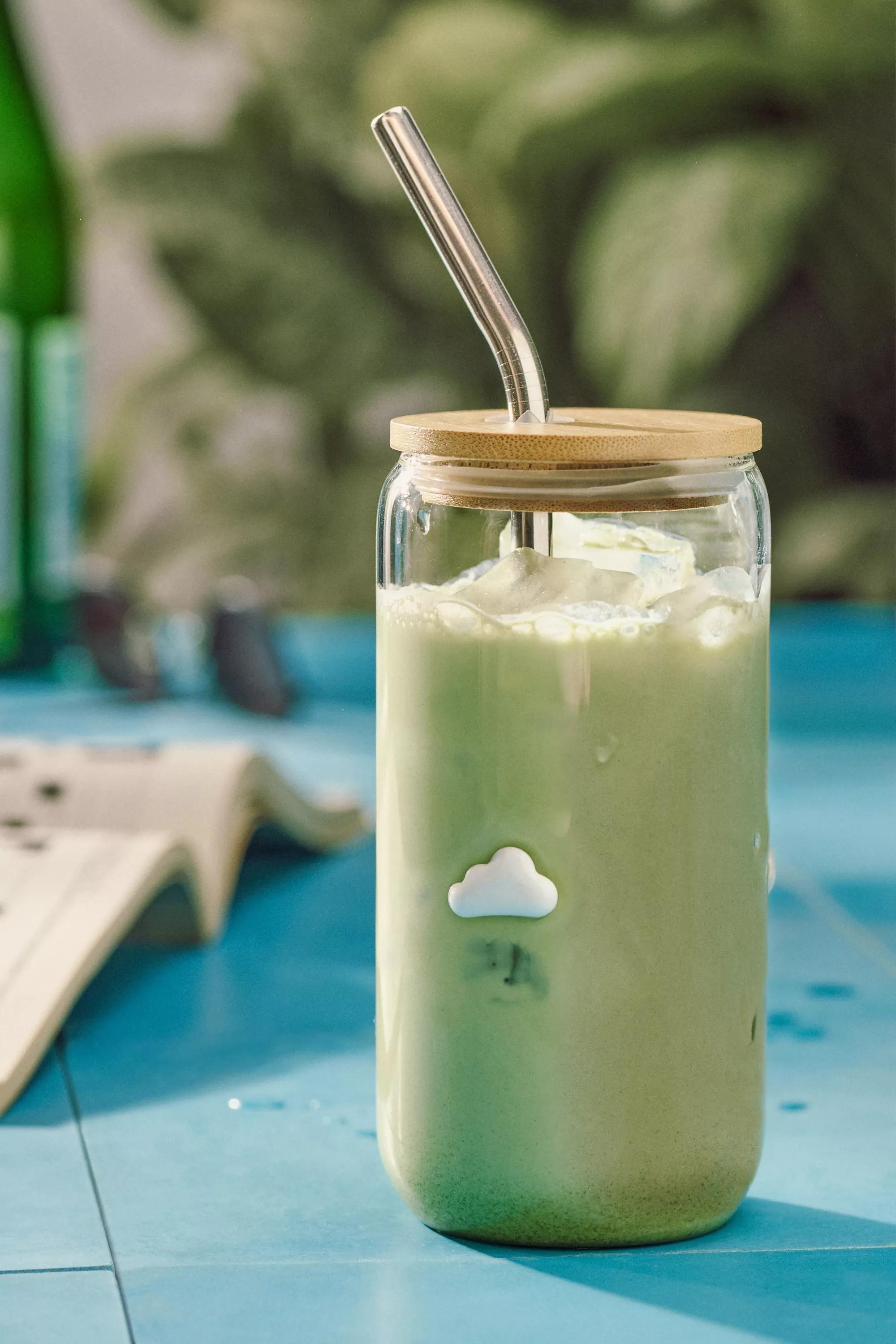 Icon Juice Sipper Glass, White, A501_0010, large image number 0