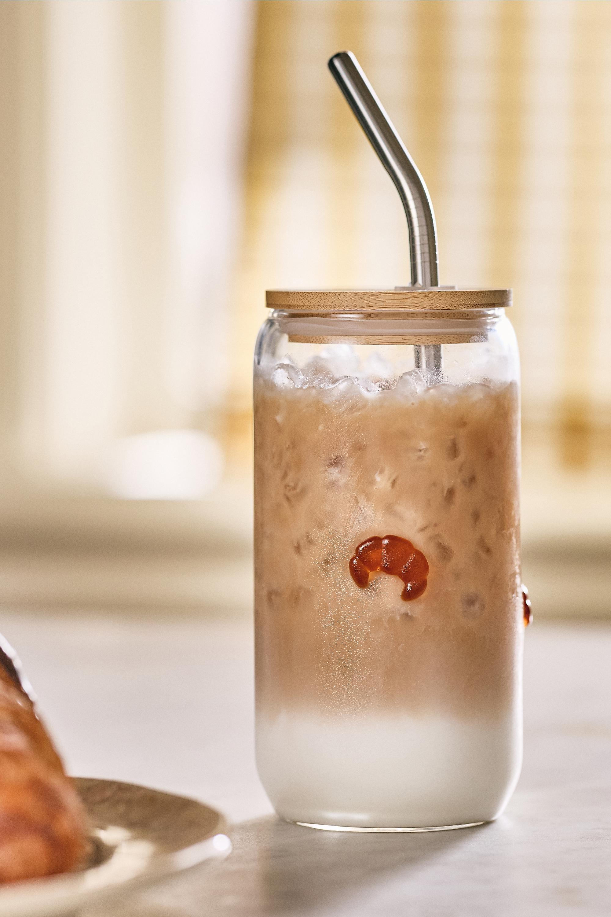 Icon Juice Sipper Glass, Brown, A501_0025, large image number 2