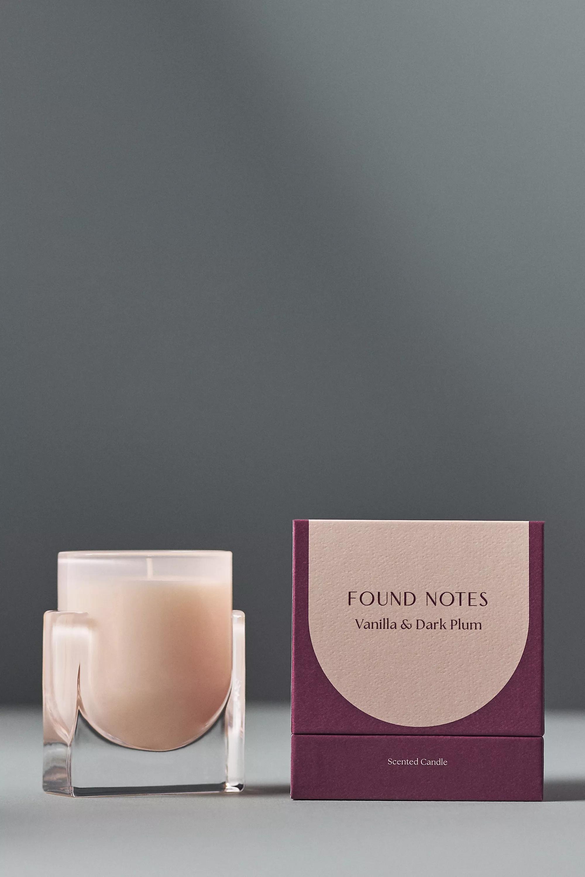 IVORY Found Notes Fruity Vanilla & Dark Plum Boxed Candle, A501_0011, large image number 0