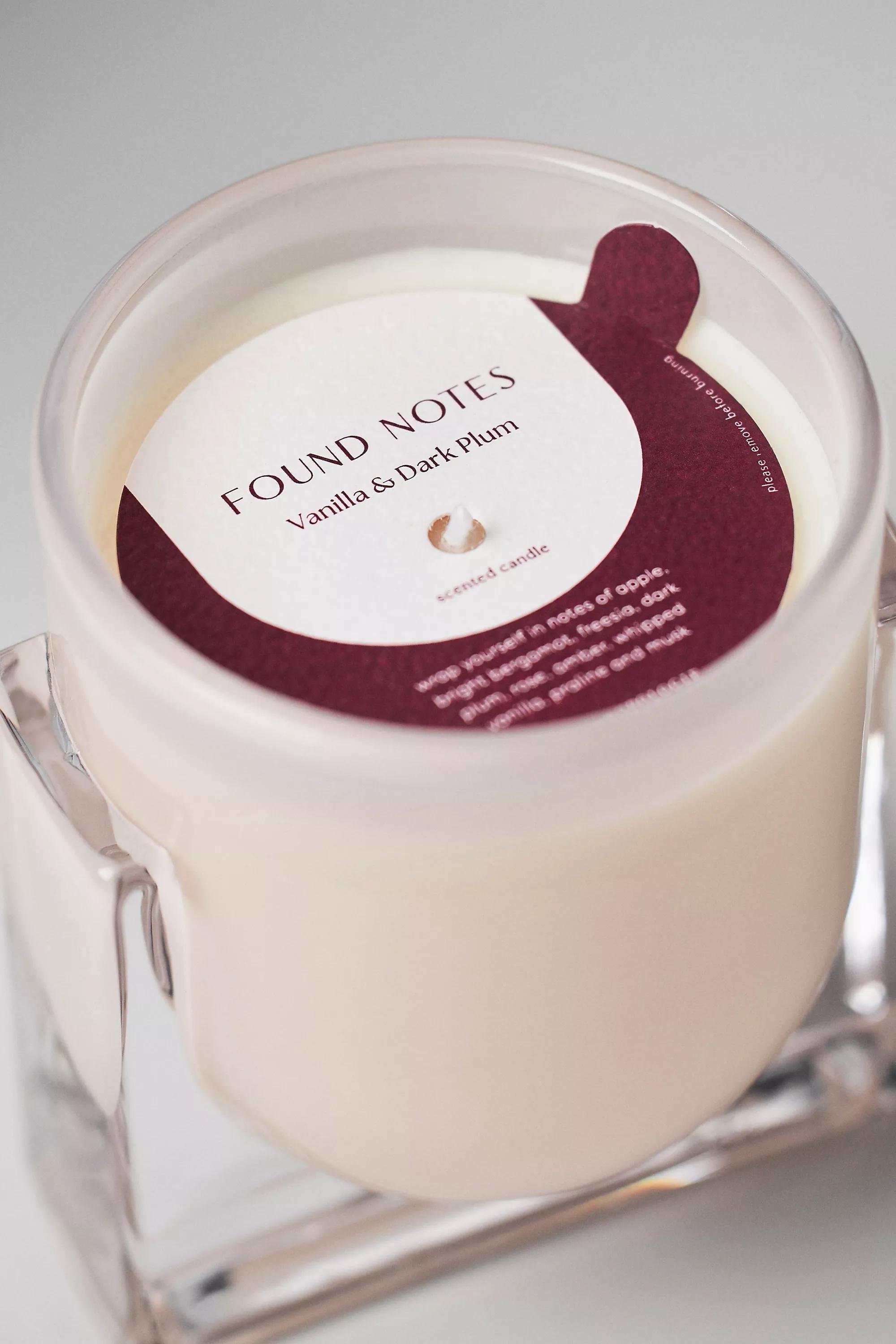 IVORY Found Notes Fruity Vanilla & Dark Plum Boxed Candle, A501_0011, large image number 5