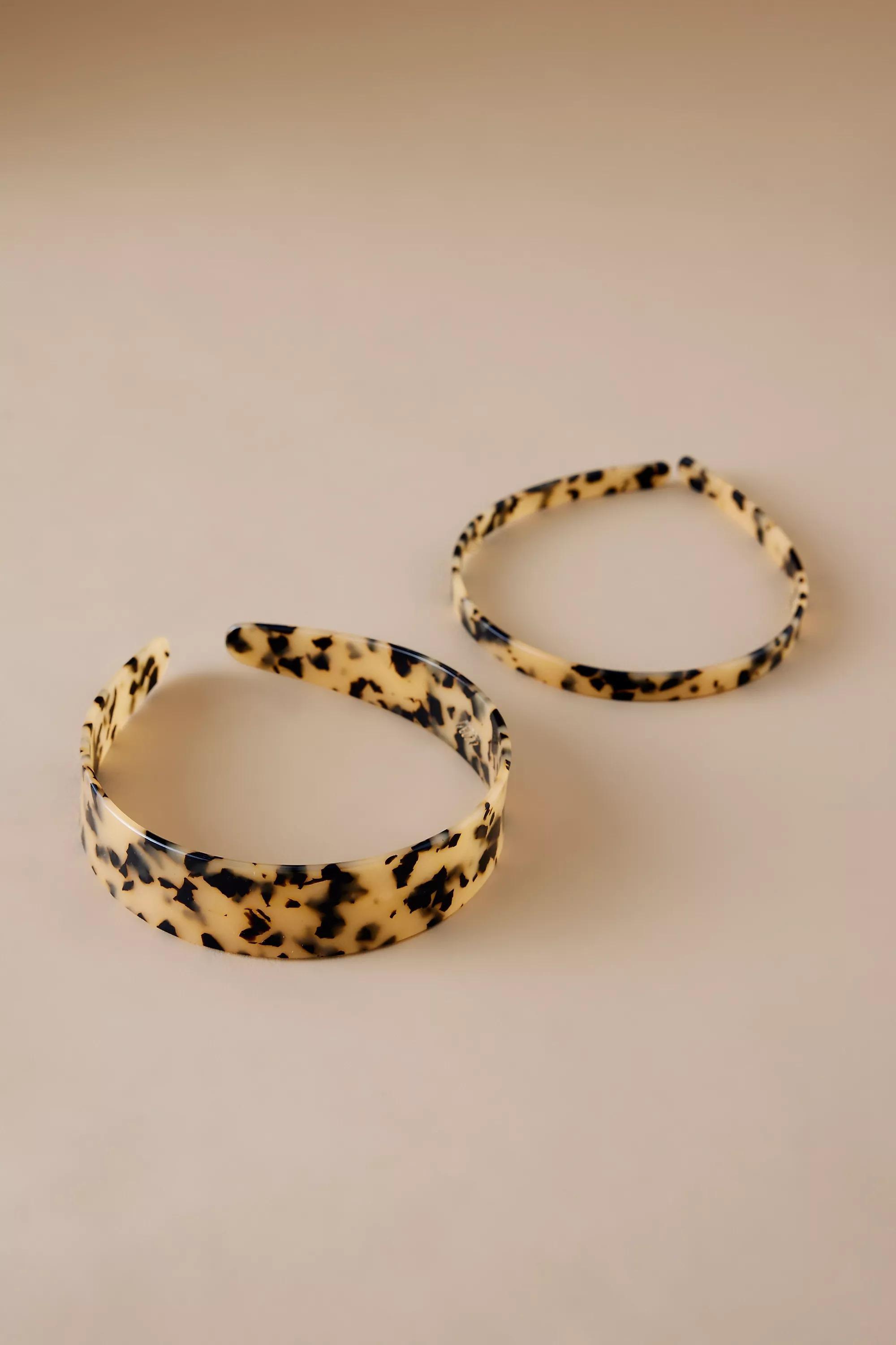 Anthropologie Set Of 2 Hair Accessory, Yellow, , medium