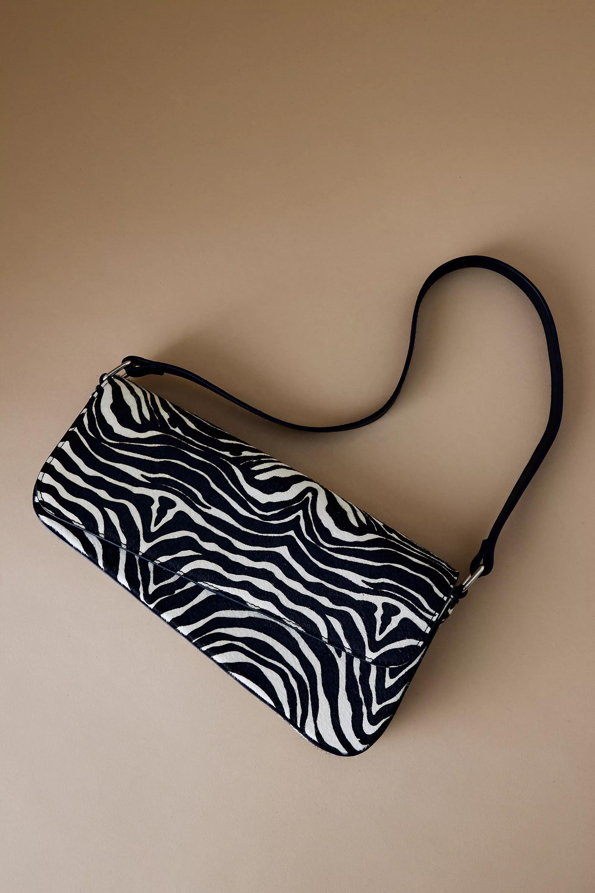 Animal Print East West Leather Shoulder Bag, Multicolour, A501_0018, large image number 4
