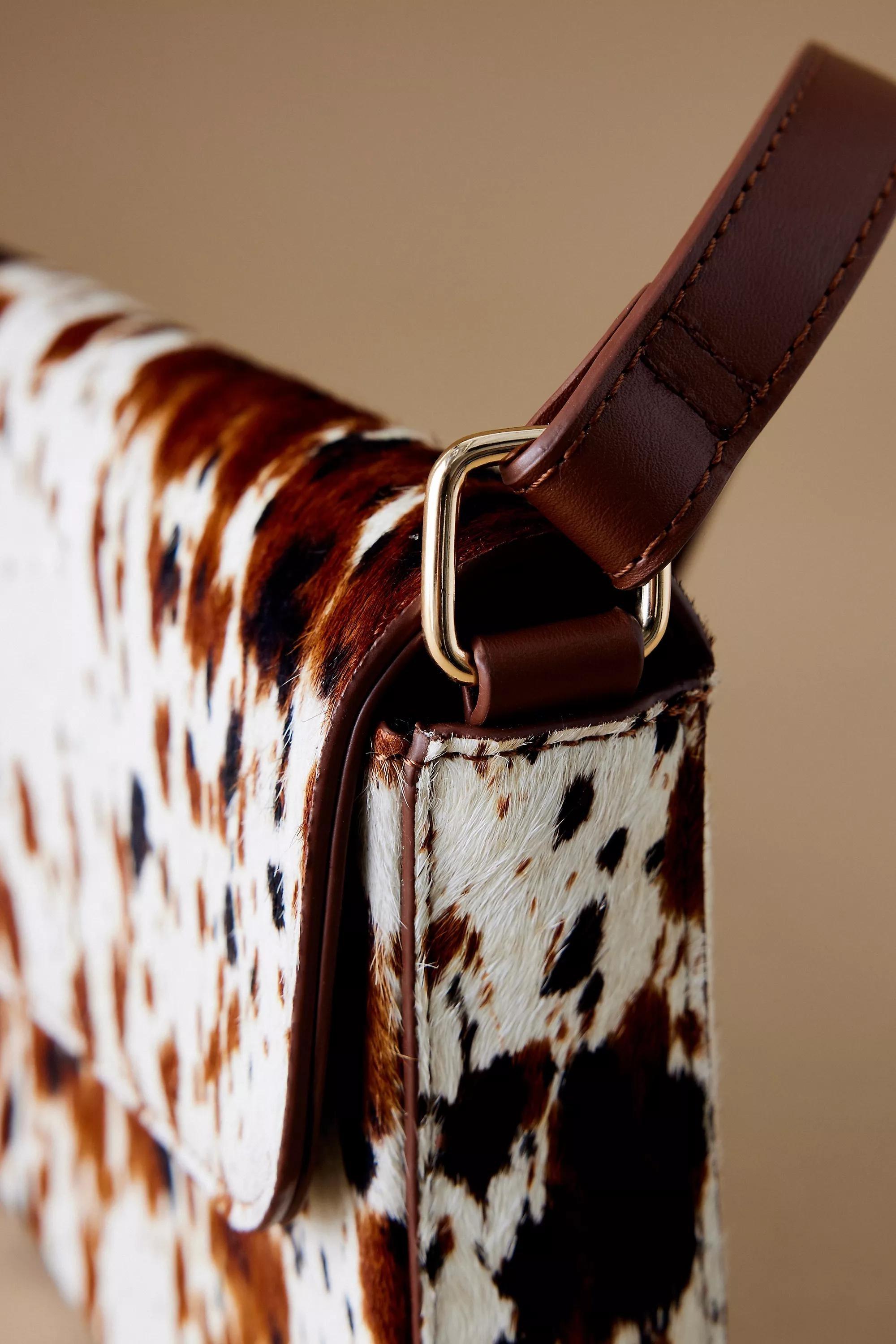Anthropologie Printed Handmade Shoulder Bag, Brown, A501_0029, large image number 2