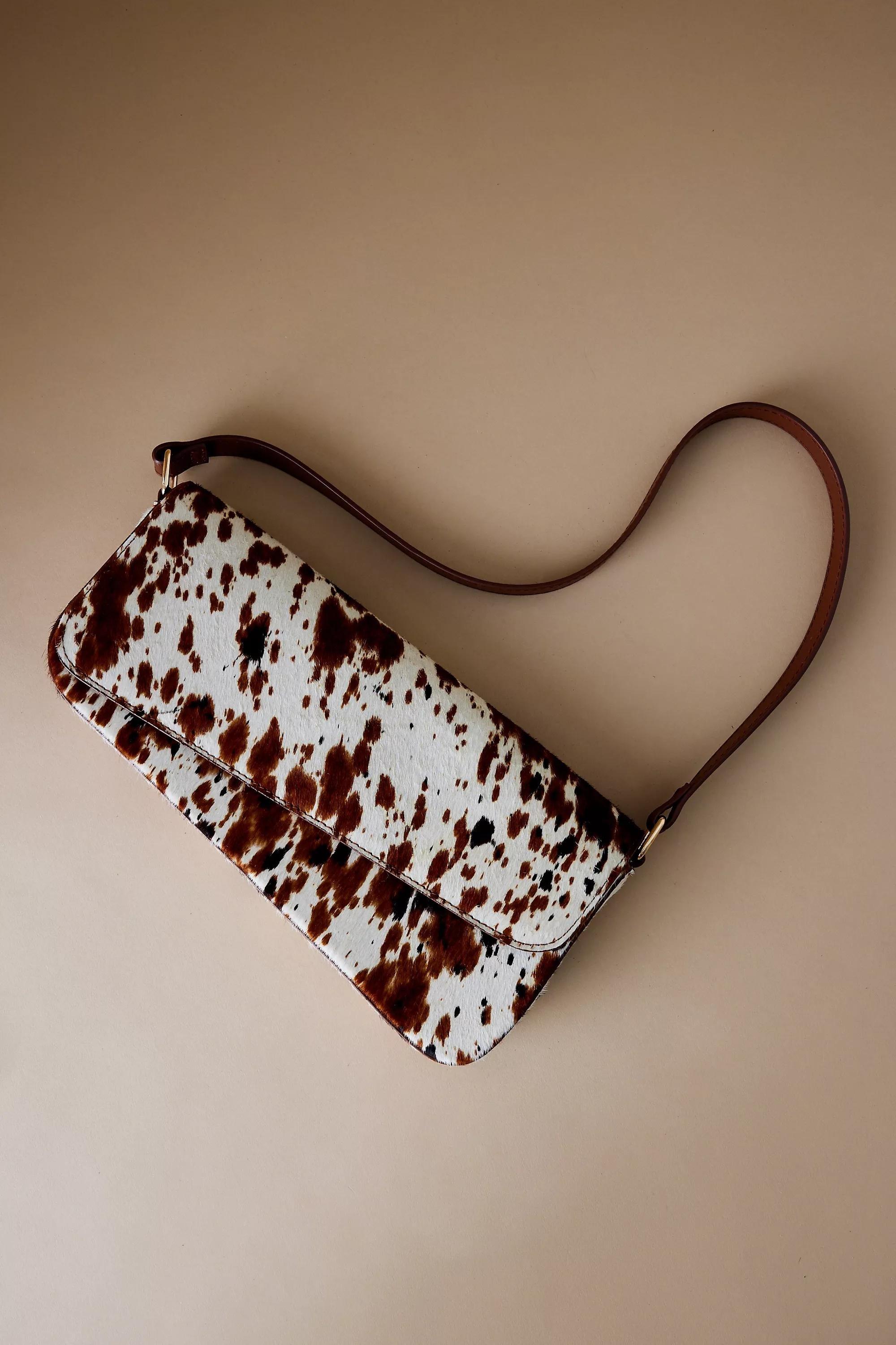 Anthropologie Printed Handmade Shoulder Bag, Brown, A501_0029, large image number 3