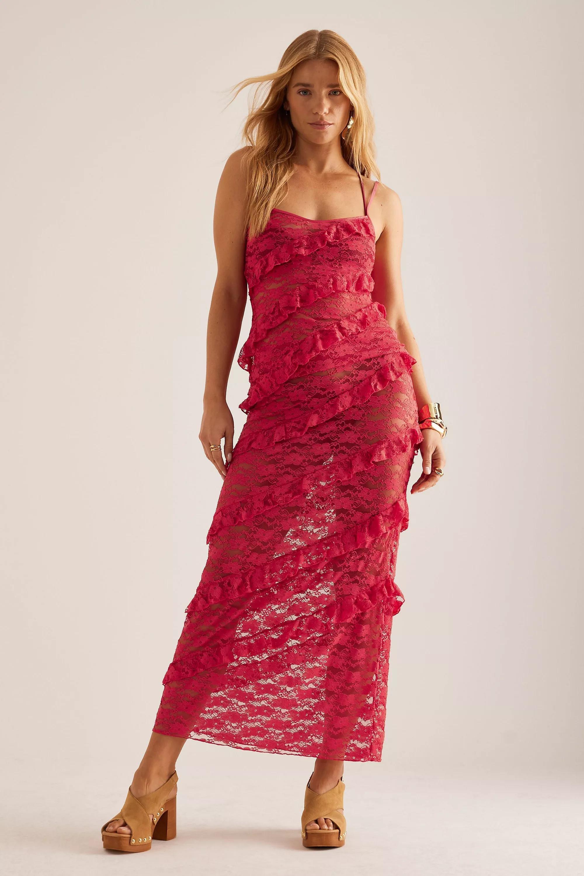 Wild Lovers Mermaid Ruffle Lace Top,, , large image number 1