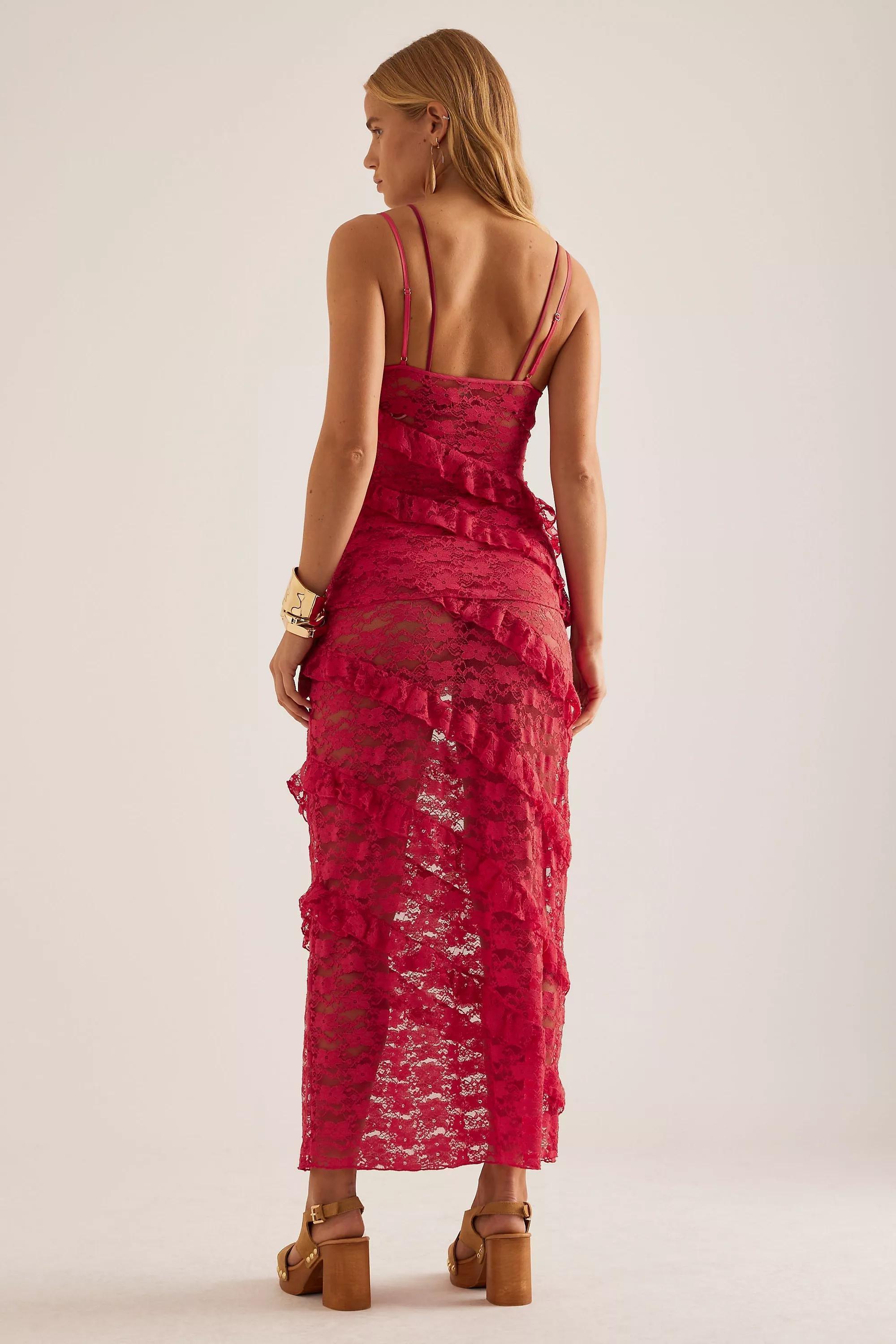 Wild Lovers Mermaid Ruffle Lace Top,, , large image number 3