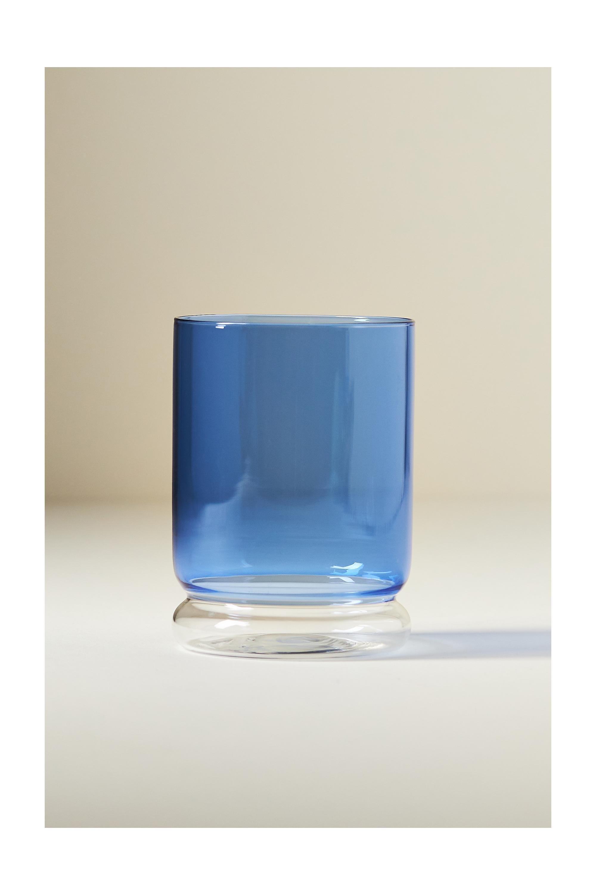 BLUE Donna Double Old-Fashioned Glass, Blue, large image number 3