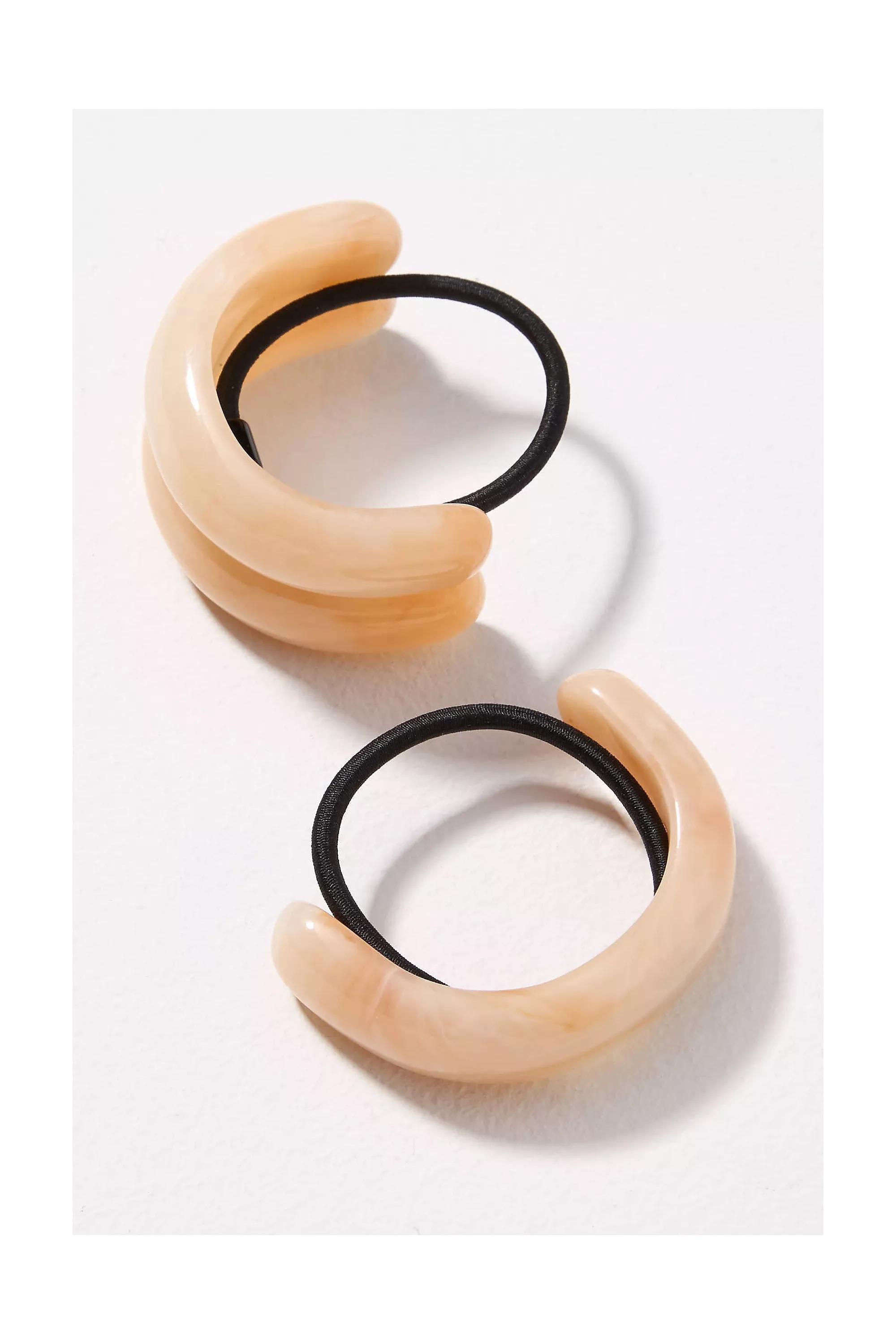 Anthropologie Hair Tie, White, A501_0012, large image number 0